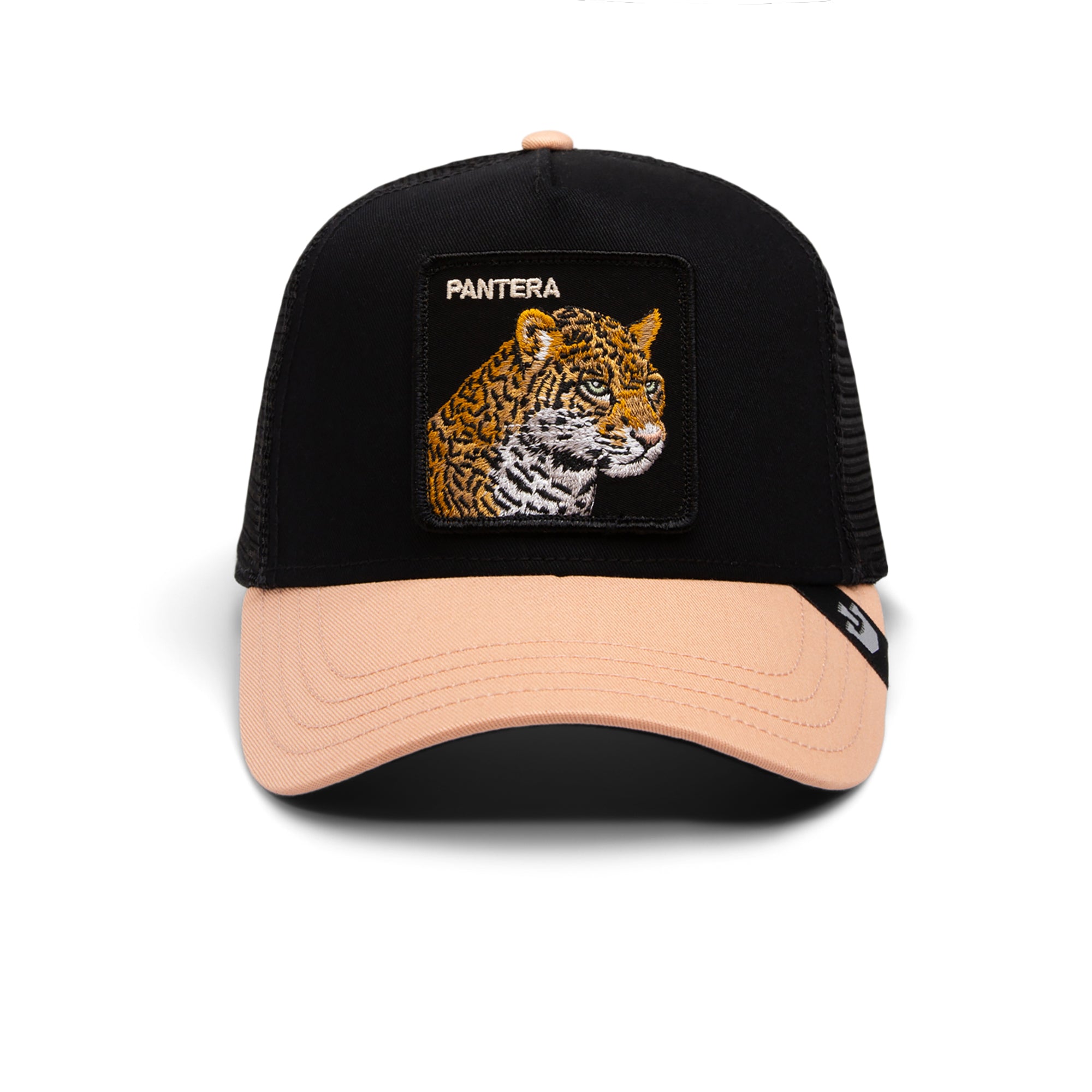 The Pantera Black Trucker Cap