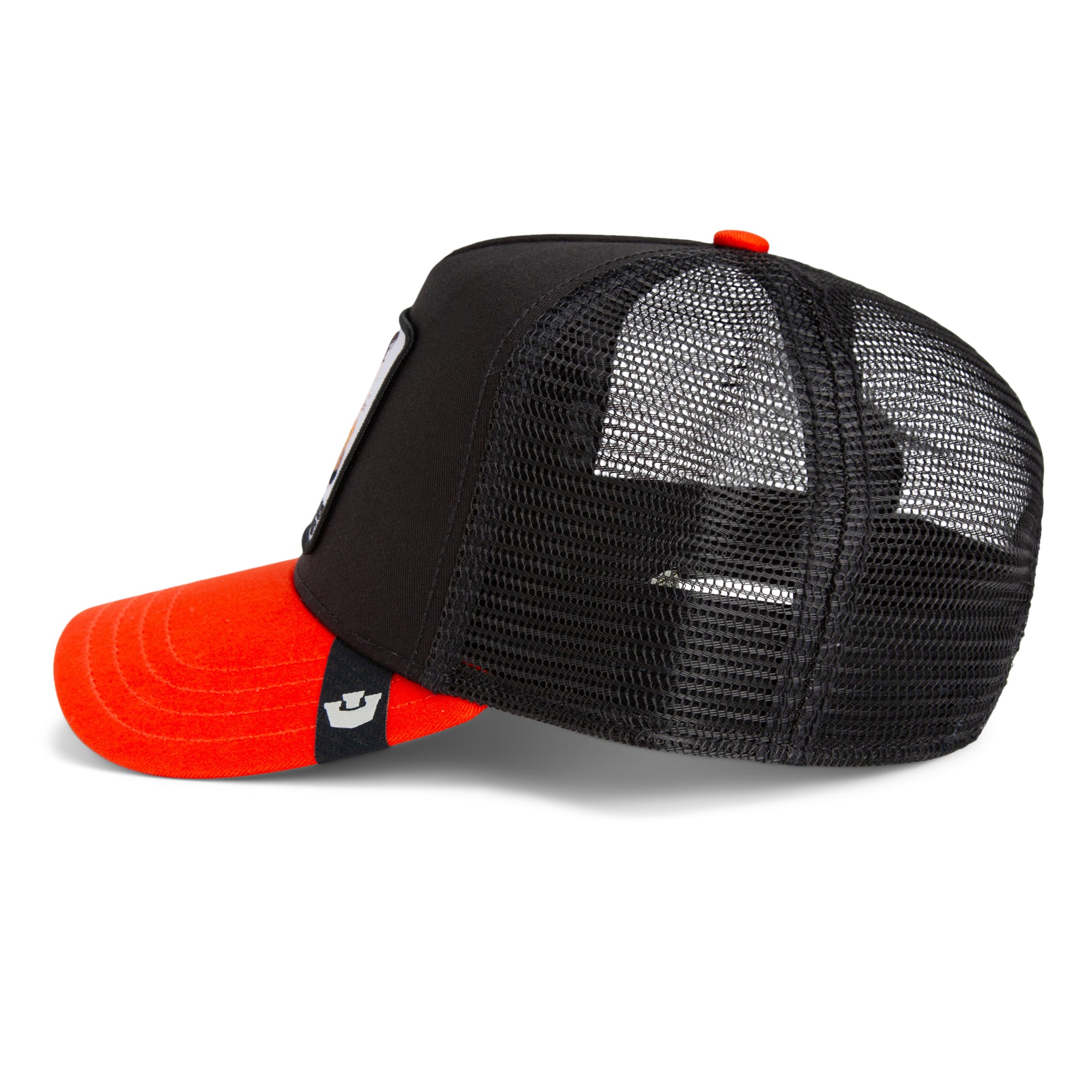 The Good Looks Fox Black Trucker Cap