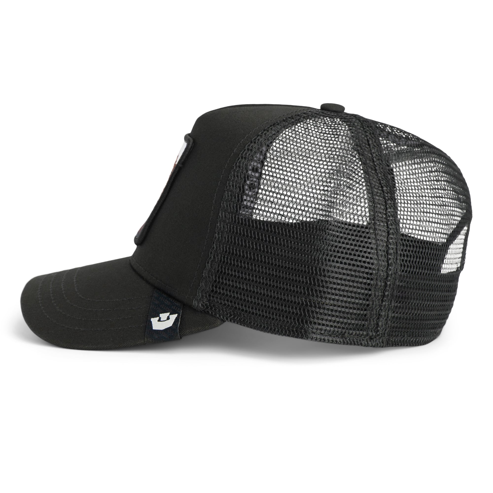 The Lion Black Trucker Cap