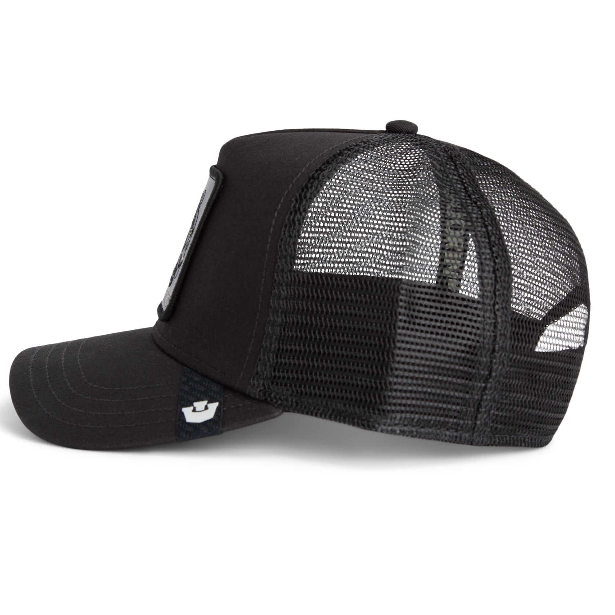 Panther Black Trucker Cap