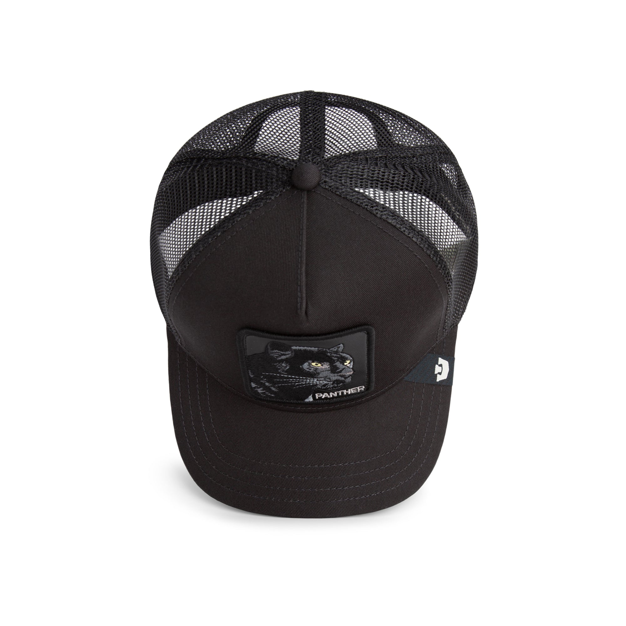 Panther Black Trucker Cap