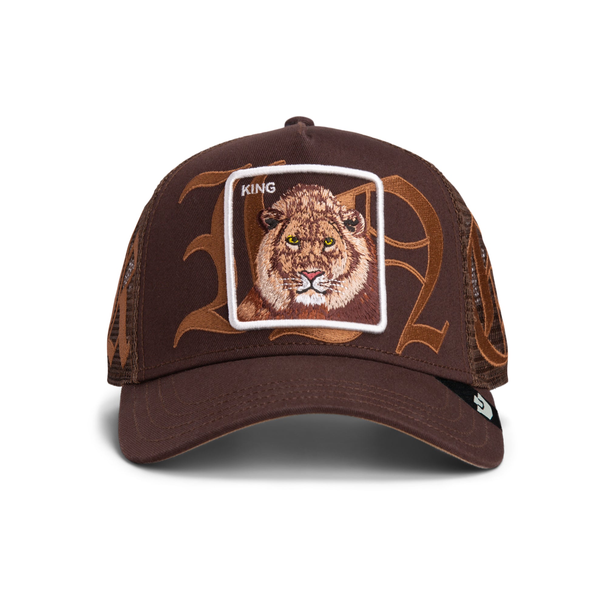 Old English King Ground Trucker Cap