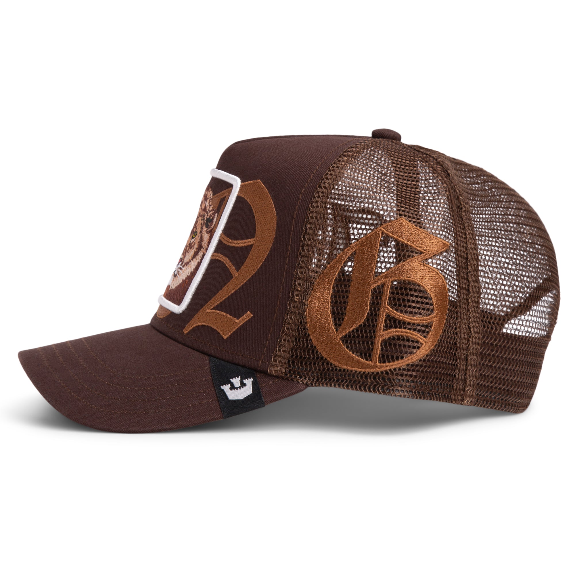 Old English King Ground Trucker Cap