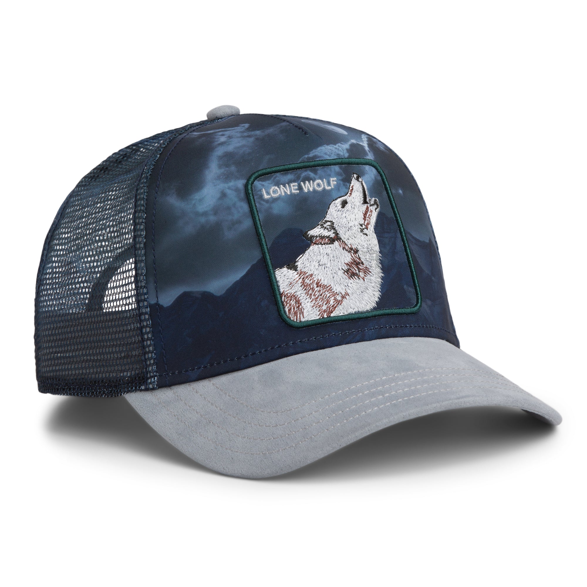 Wolf In The Element Gloss Trucker Cap