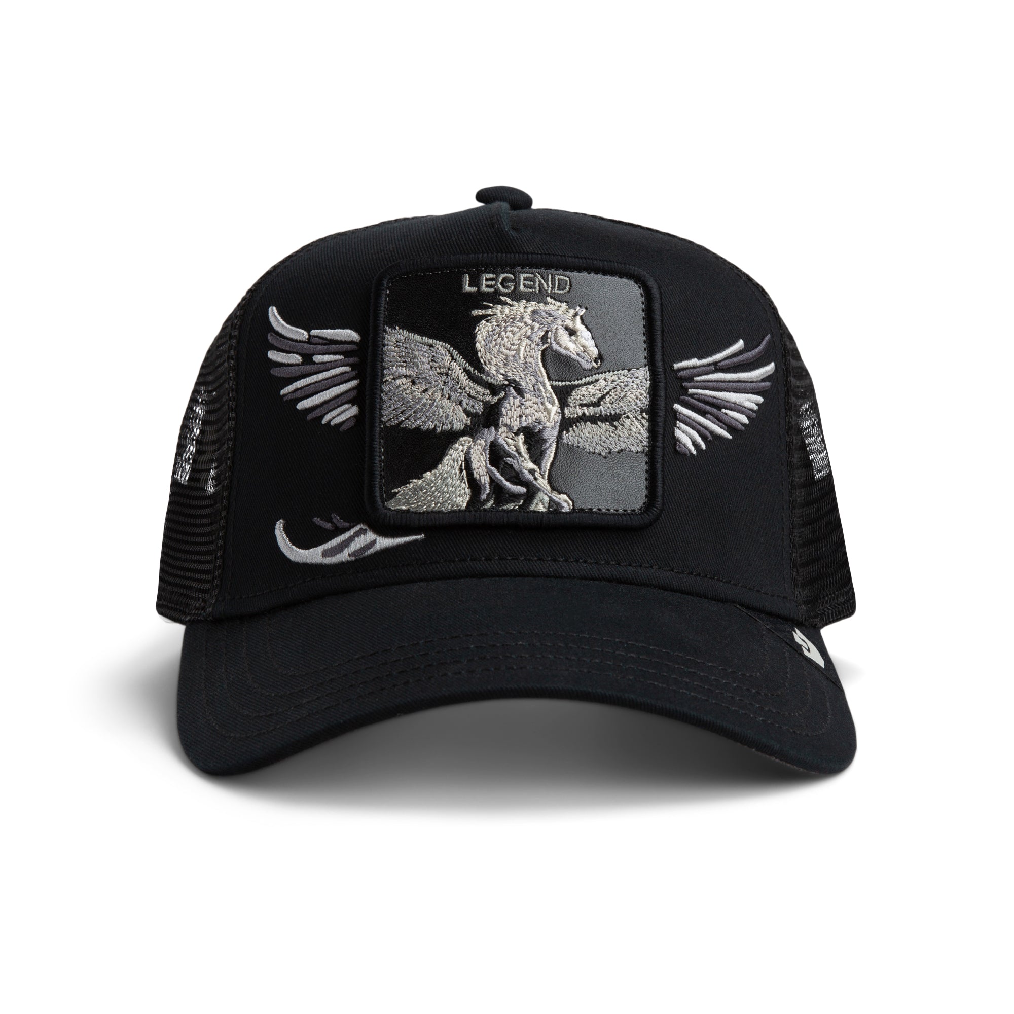 Wings Legend Black Trucker Cap