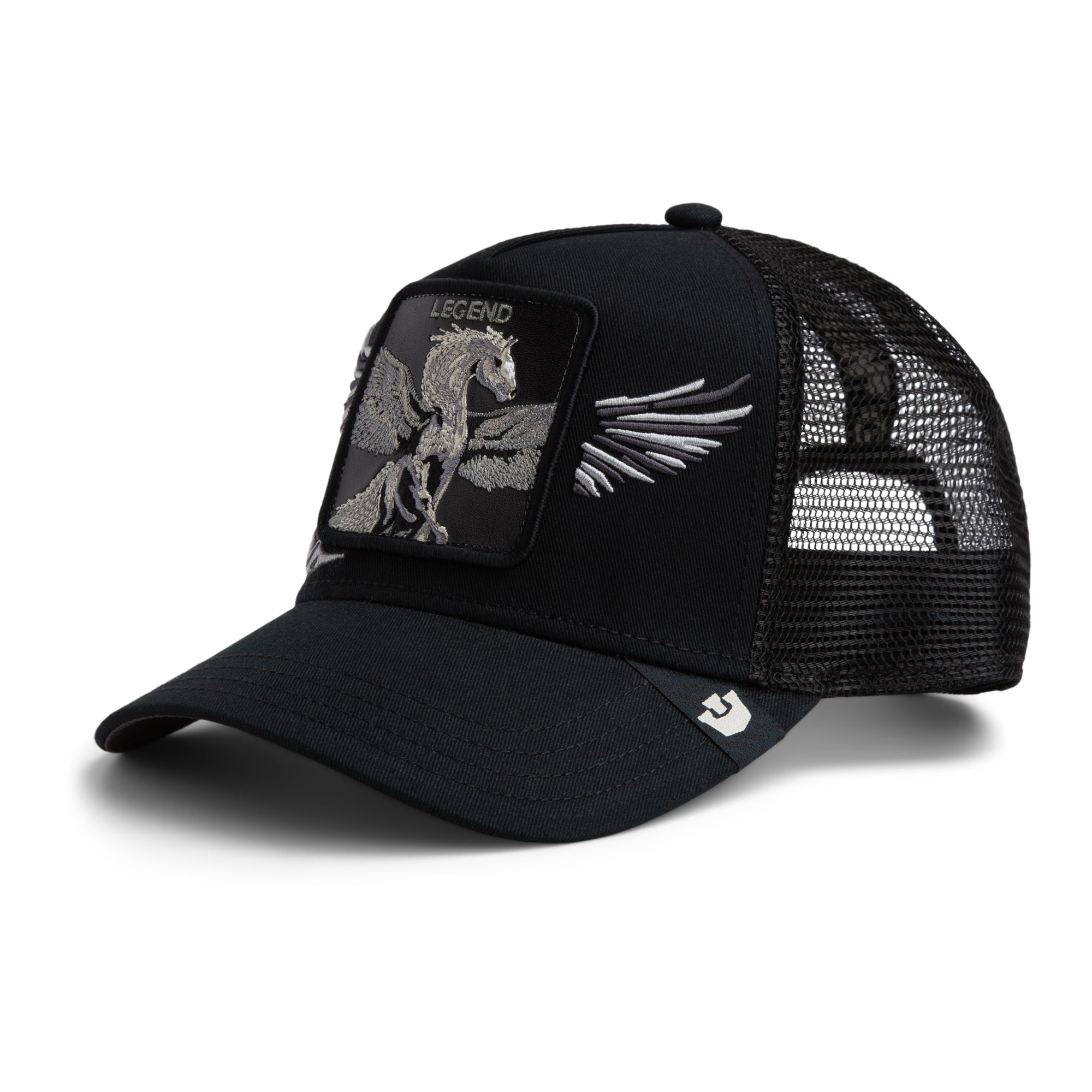 Wings Legend Black Trucker Cap