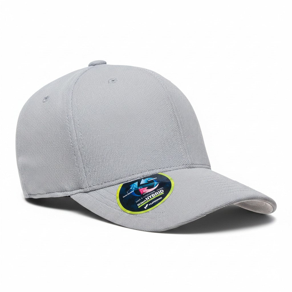 Flexfit: Grey Cool & Dry Mini Pique Adjustable Cap