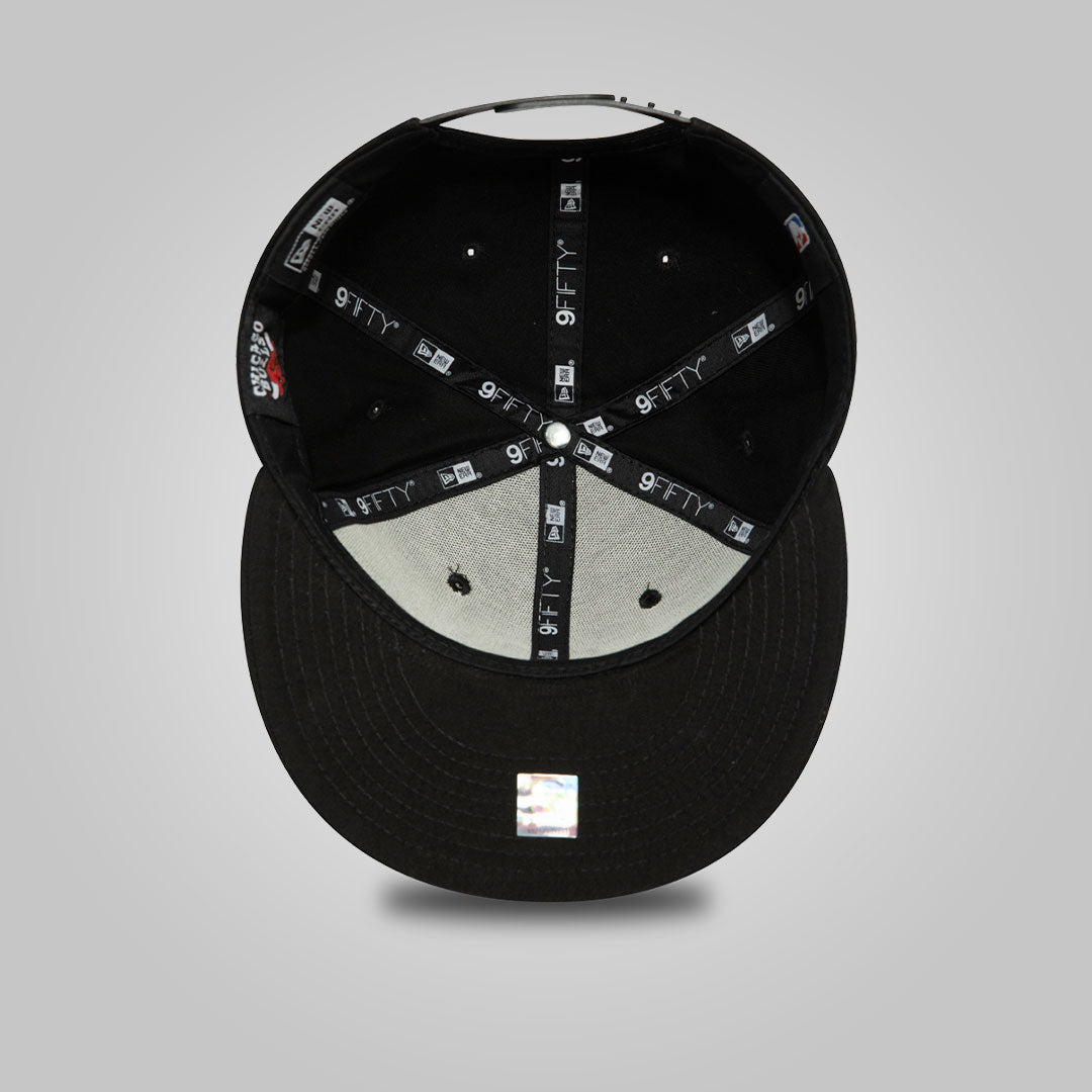 Chicago Bulls Logo Black 9FIFTY Cap