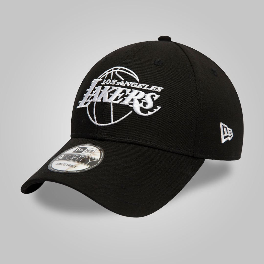 LA Lakers Essential Outline Black 9FORTY Cap