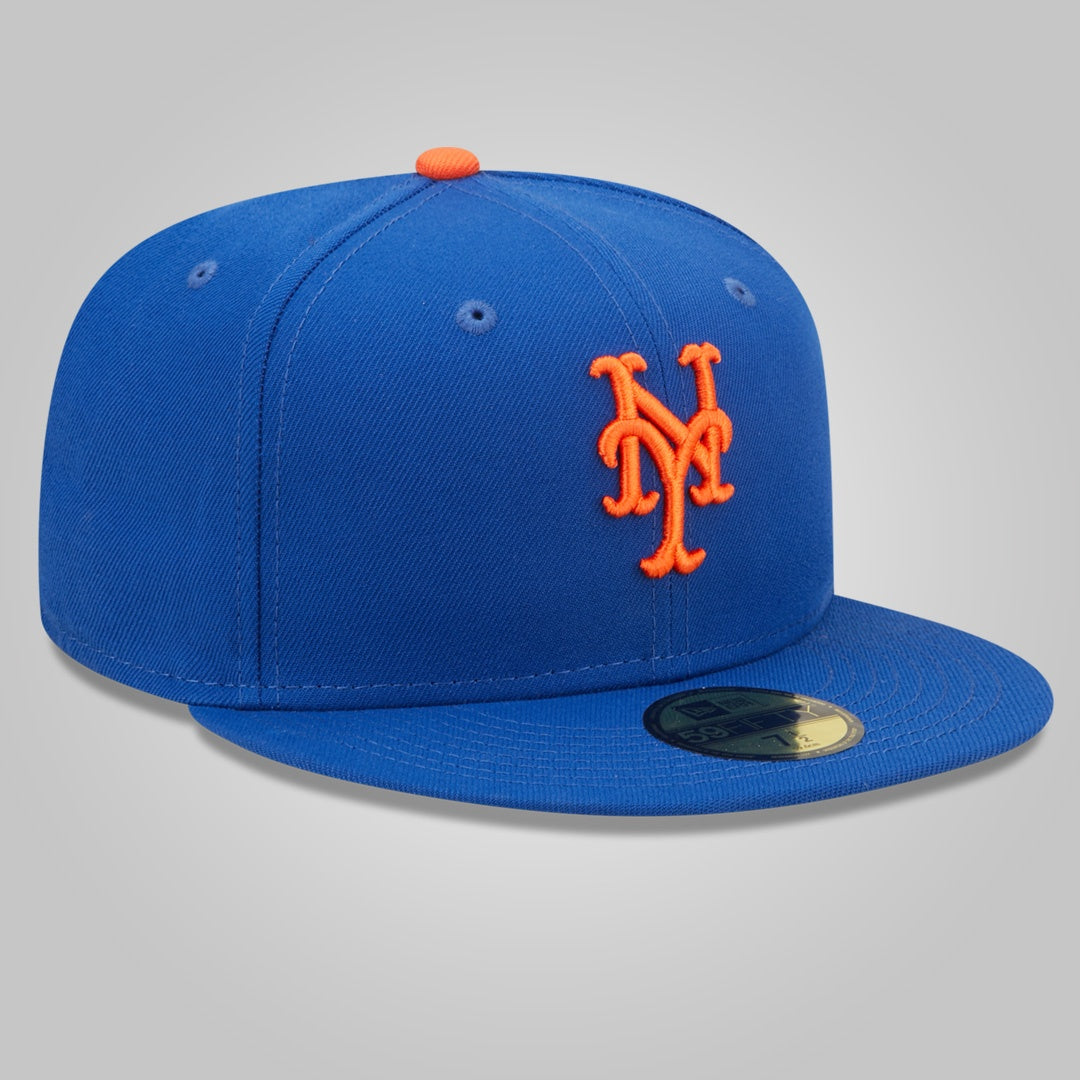 New York Mets MLB Blue 59FIFTY Fitted Cap