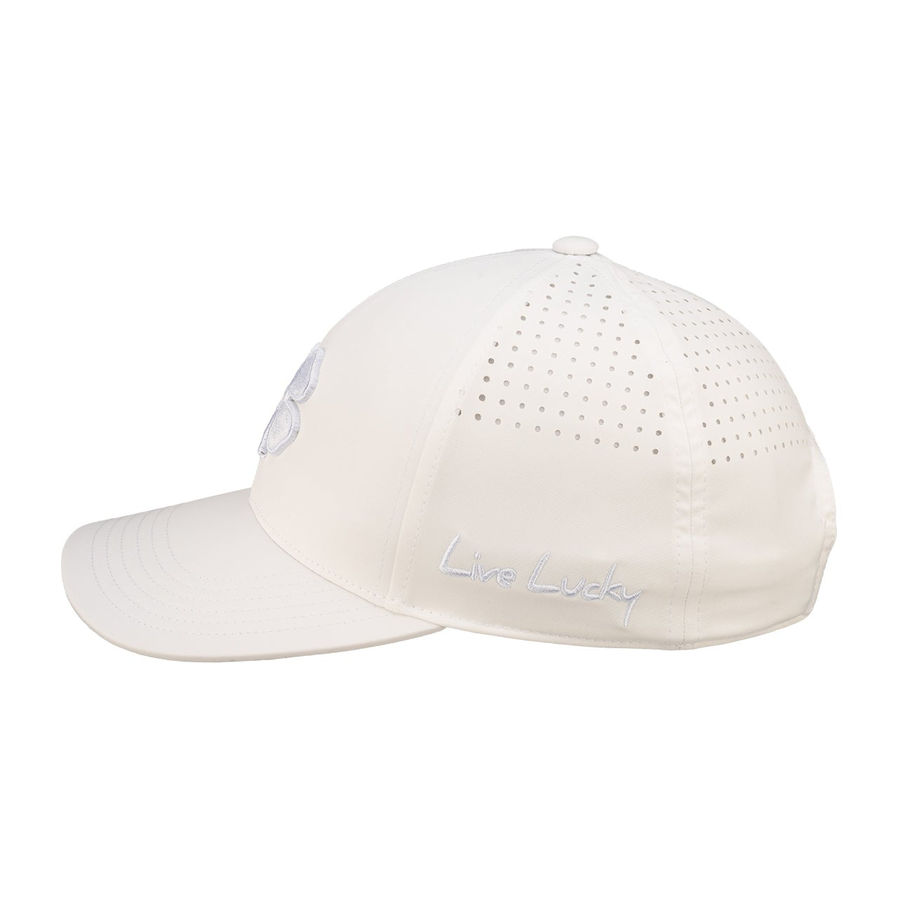 BC Tonal 1 White Snapback Cap