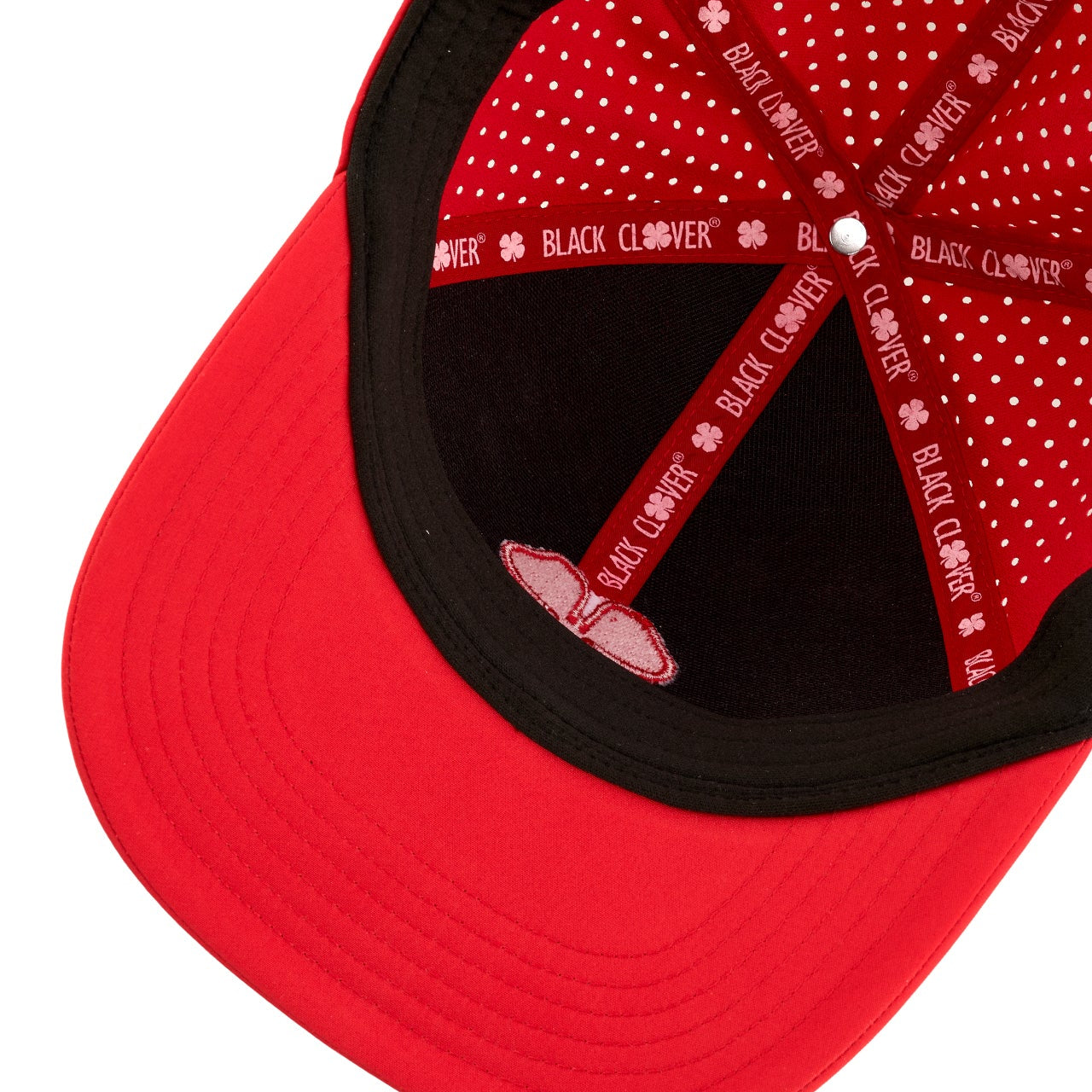 BC Tonal 5 Red Snapback Cap