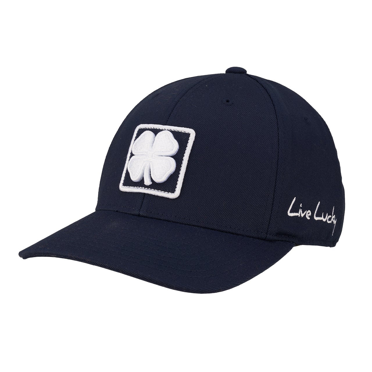 Boxed In Luck 4 Navy Snapback Cap