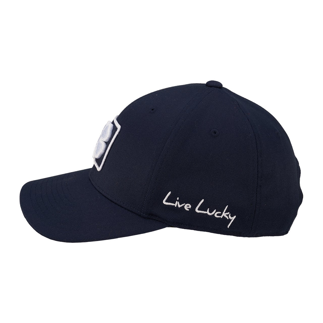 Boxed In Luck 4 Navy Snapback Cap