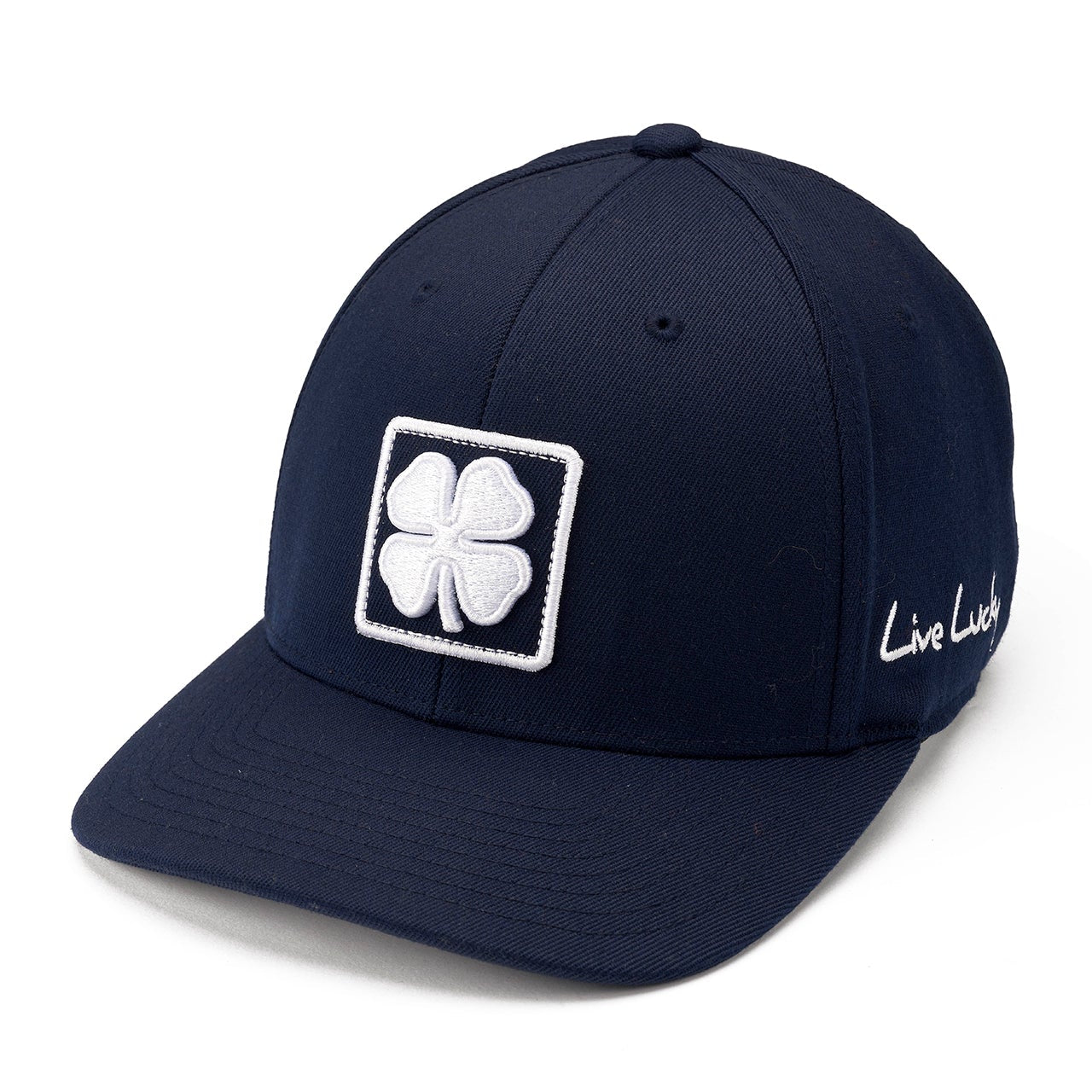 Boxed In Luck 4 Navy Snapback Cap