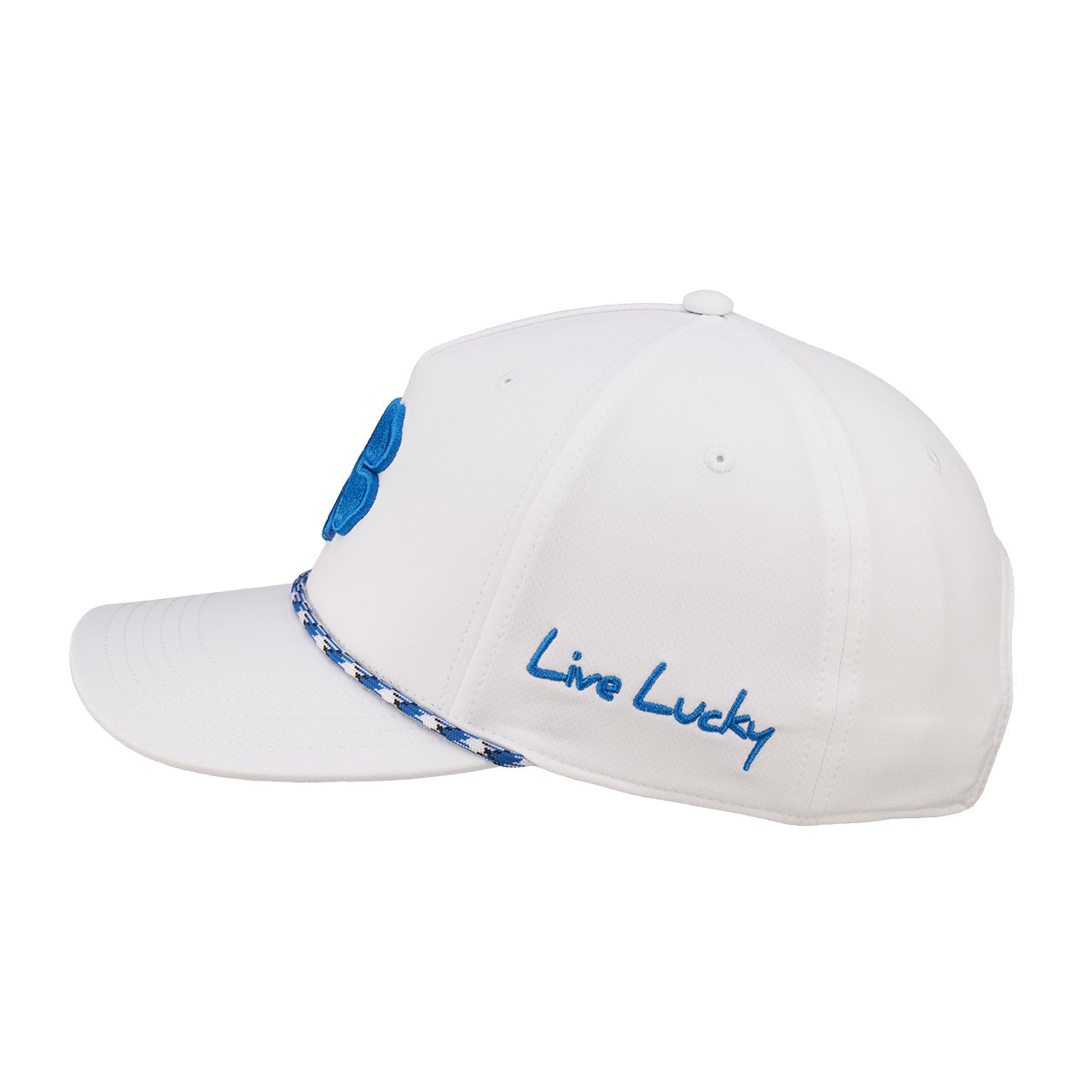 Classic Rope 1 White Snapback Cap