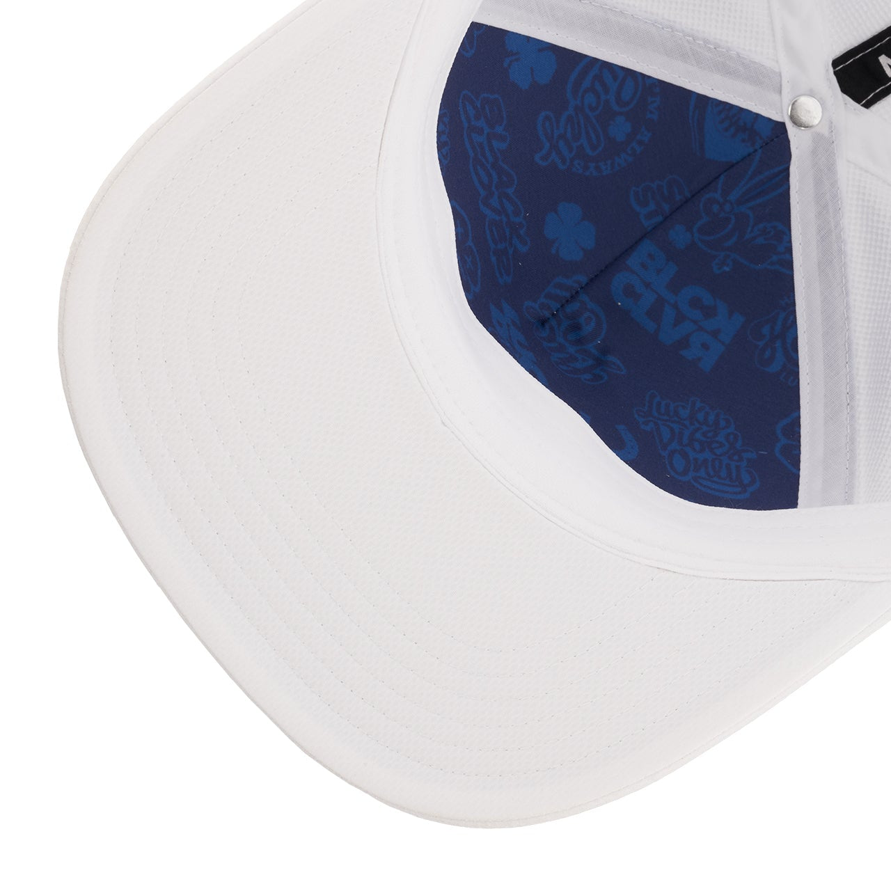 Classic Rope 1 White Snapback Cap