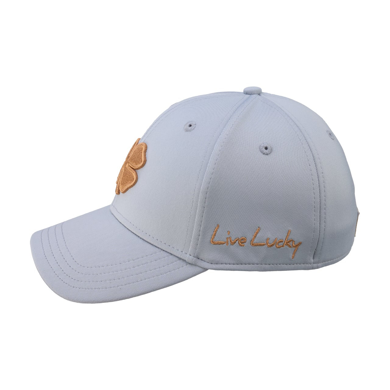 Premium Clover 132 Silver Snapback Cap