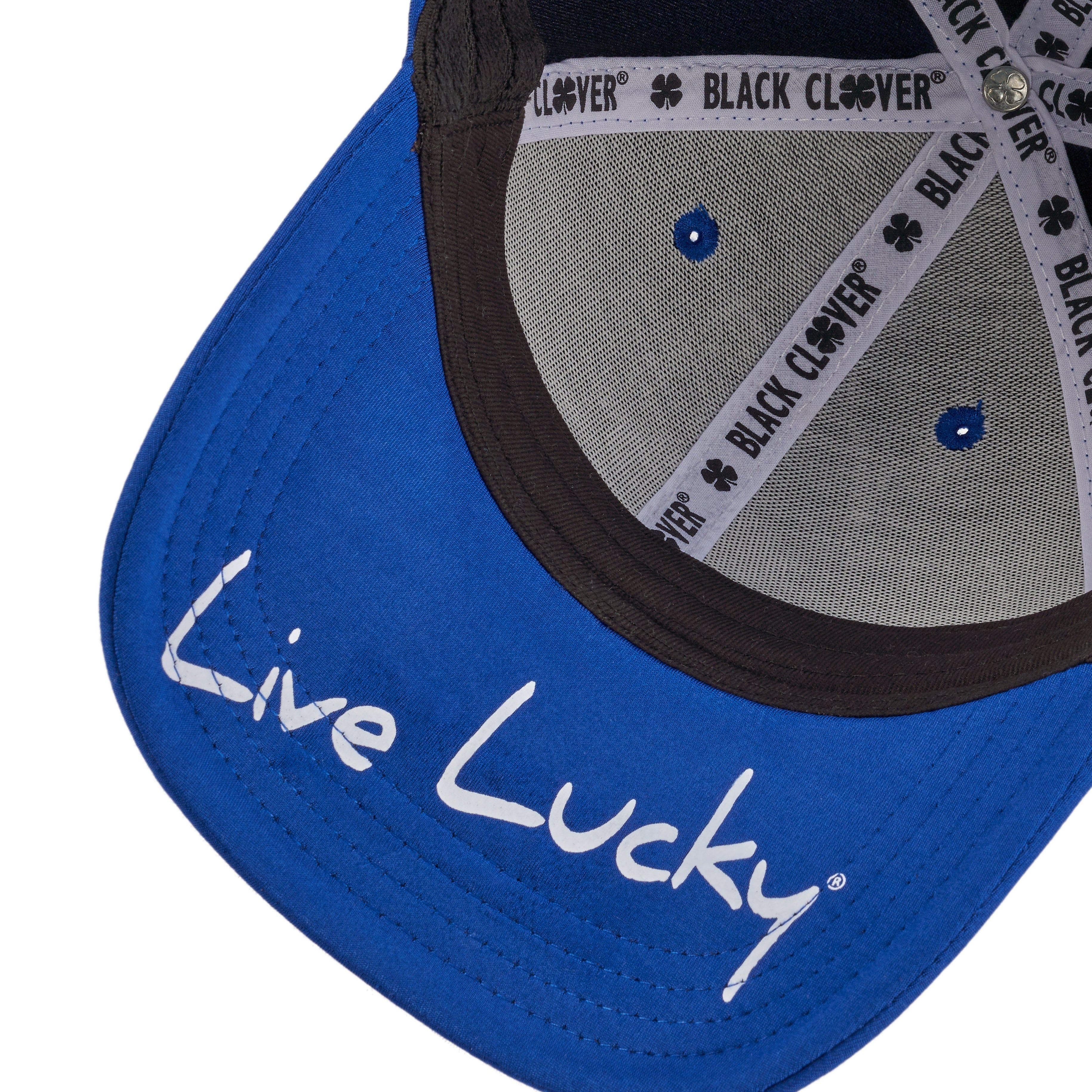 Premium Clover 154 Royal Snapback Cap