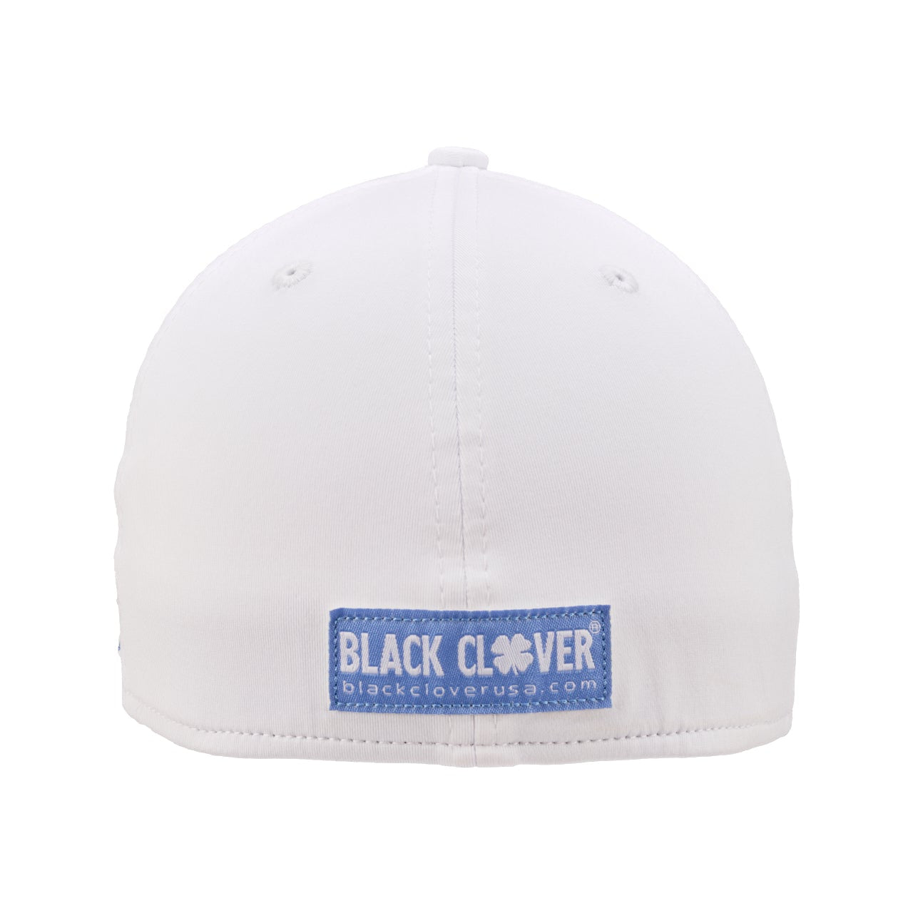 Premium Clover 157 White Stretch Fit Cap