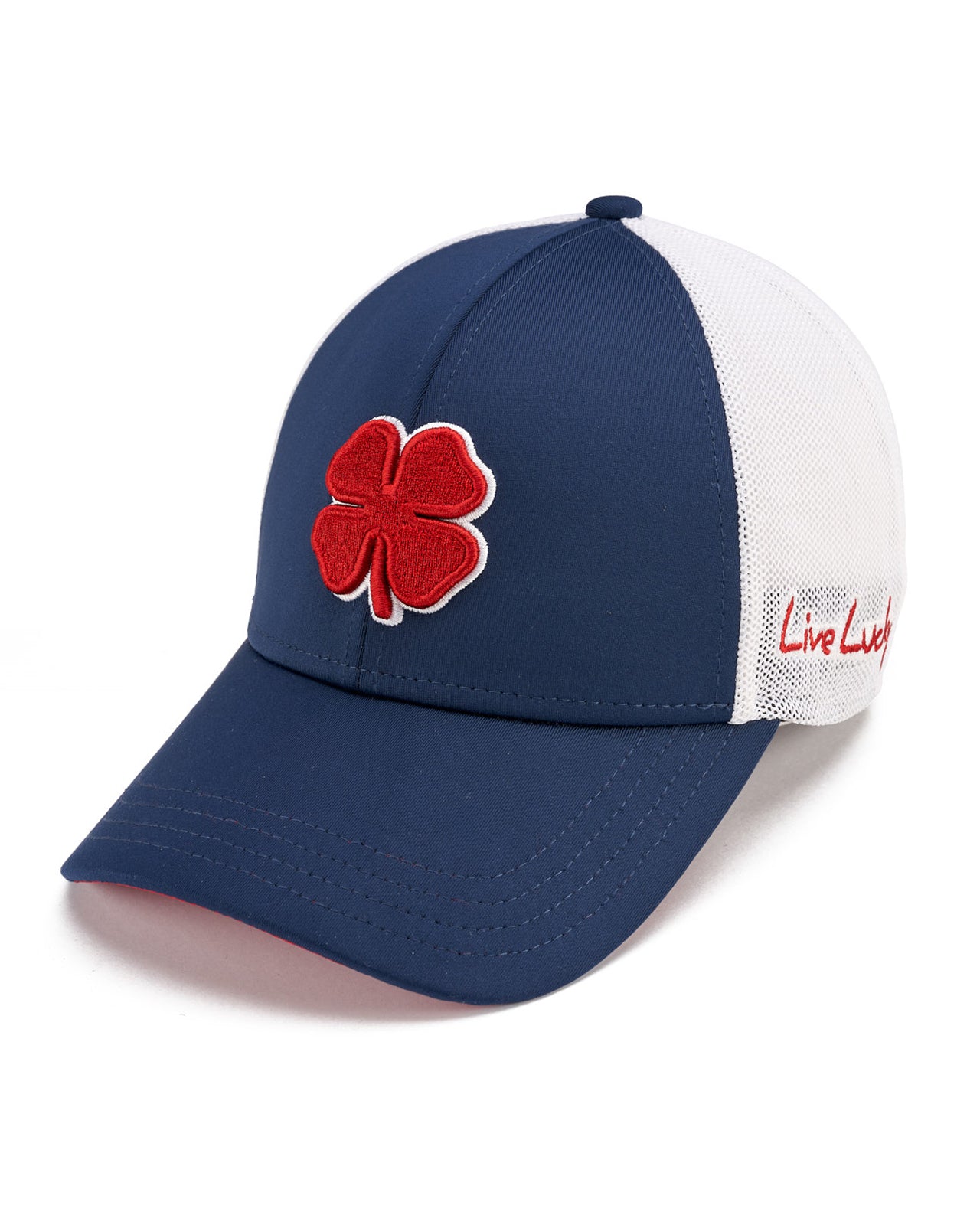 Premium Clover 70 Mesh Navy Stretch Fit Cap