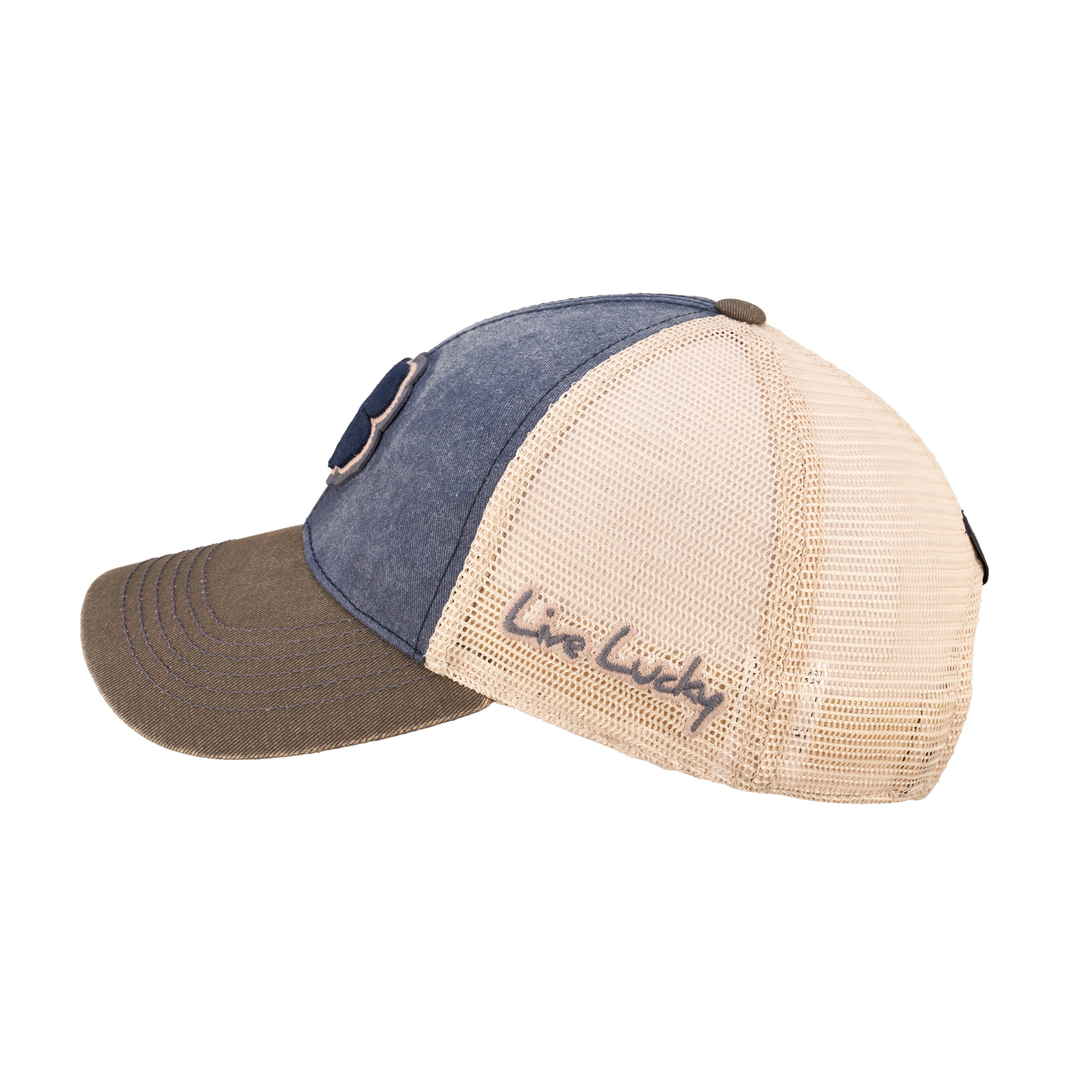 Two Tone Vintage 33 Navy Trucker Cap