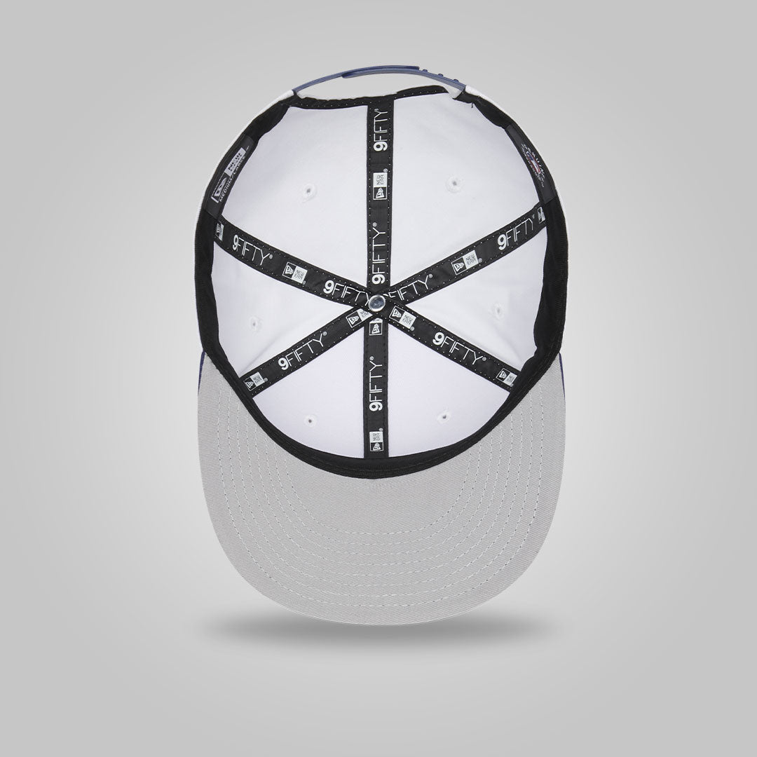 LA Dodgers White 9FIFTY Snapback Cap