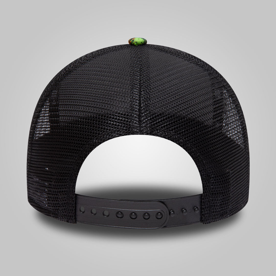 RS Colour Splash Black A-Frame Trucker - New Era