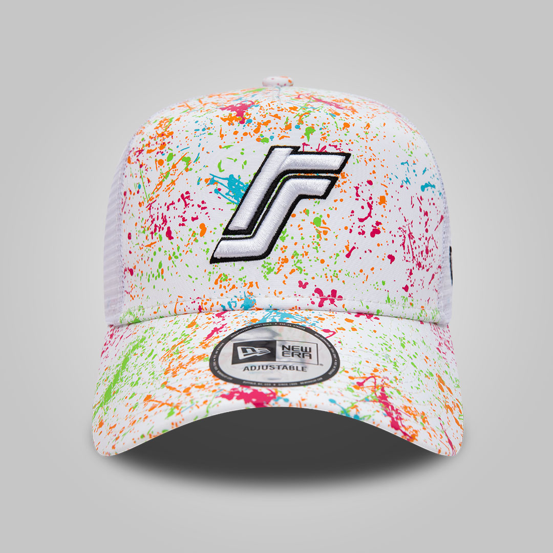 RS Colour Splash White A-Frame Trucker - New Era