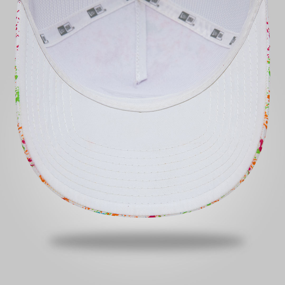 RS Colour Splash White A-Frame Trucker - New Era