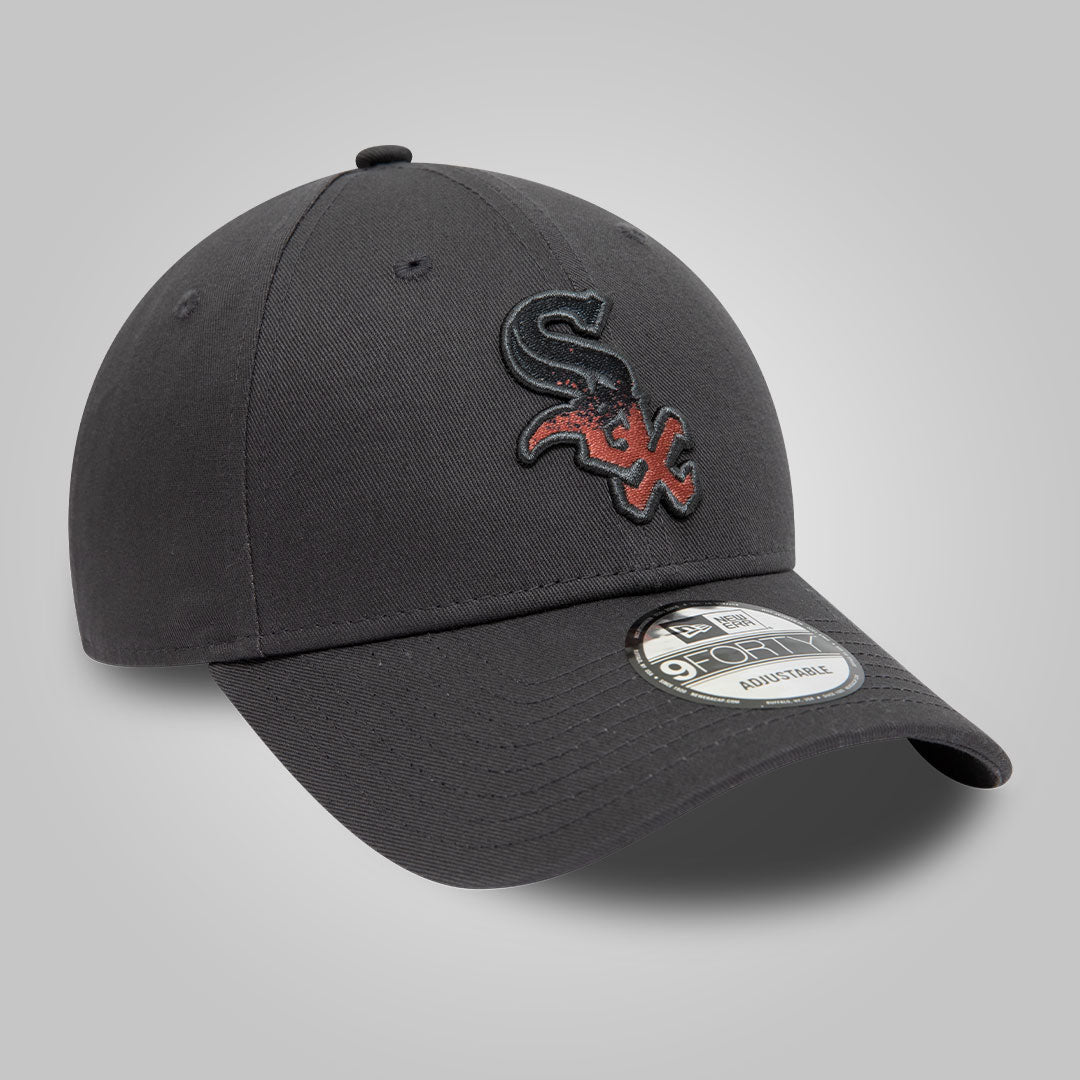 Chicago White Sox Gradient Infill Dark Grey 9FORTY Adjustable Cap