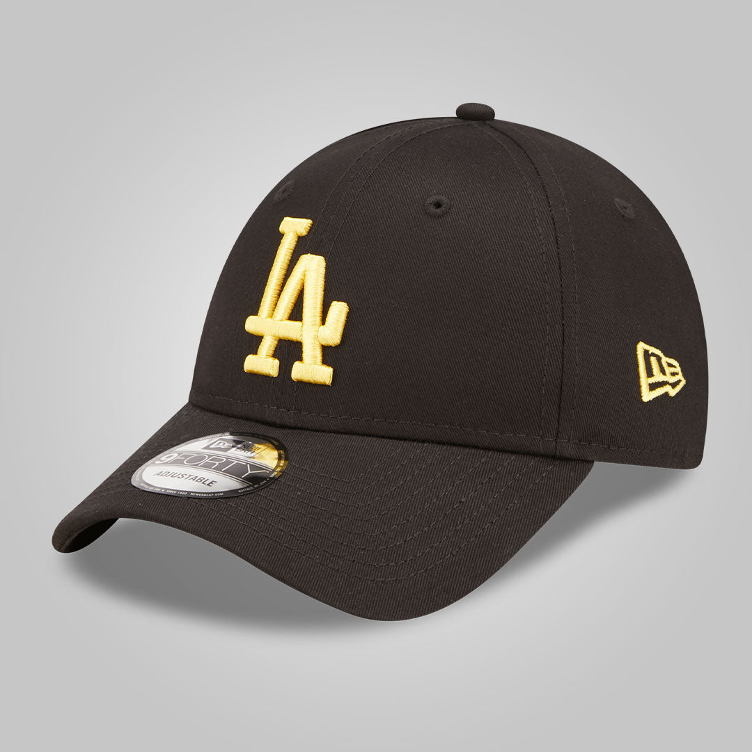 LA Dodgers League Essential Black 9FORTY Adjustable Cap