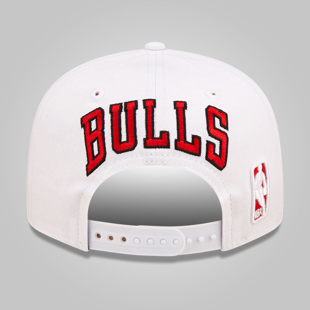 Chicago Bulls White Crown Team White 9FIFTY Snapback Cap