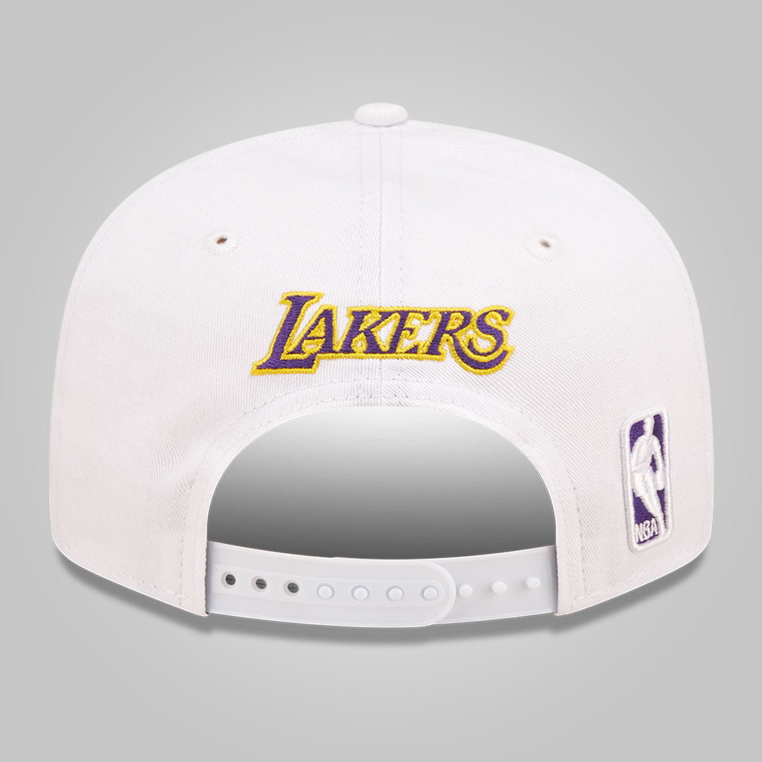 LA Lakers White Crown Team White 9FIFTY Snapback Cap