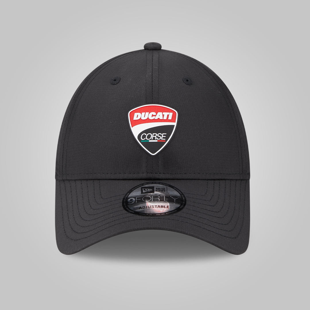 Ducati Motor Logo Black 9FORTY Adjustable Cap