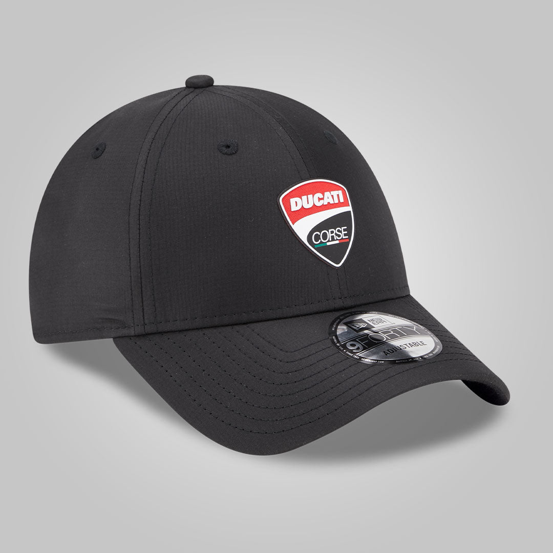 Ducati Motor Logo Black 9FORTY Adjustable Cap