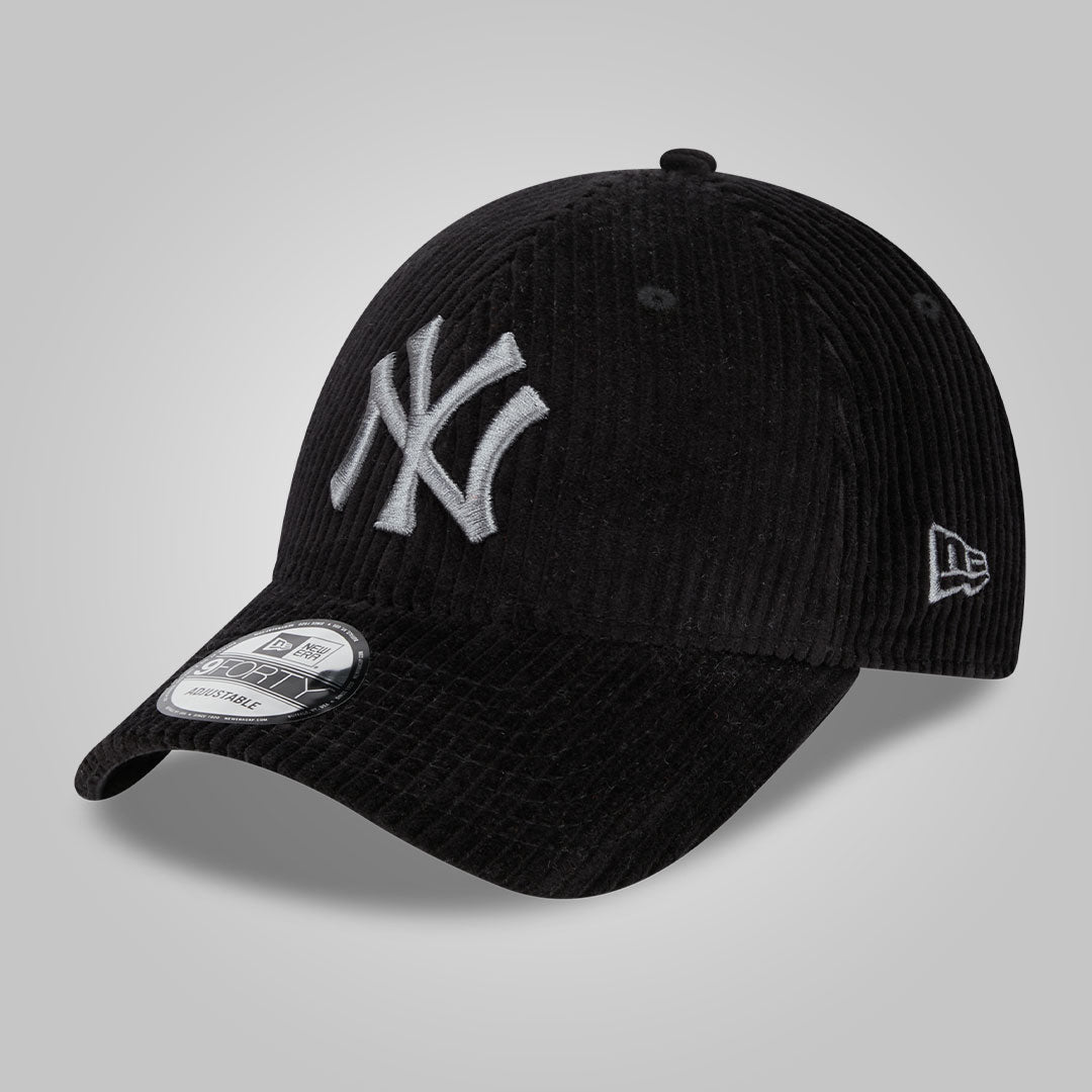 New York Yankees Wide Cord Black 9FORTY Adjustable Cap