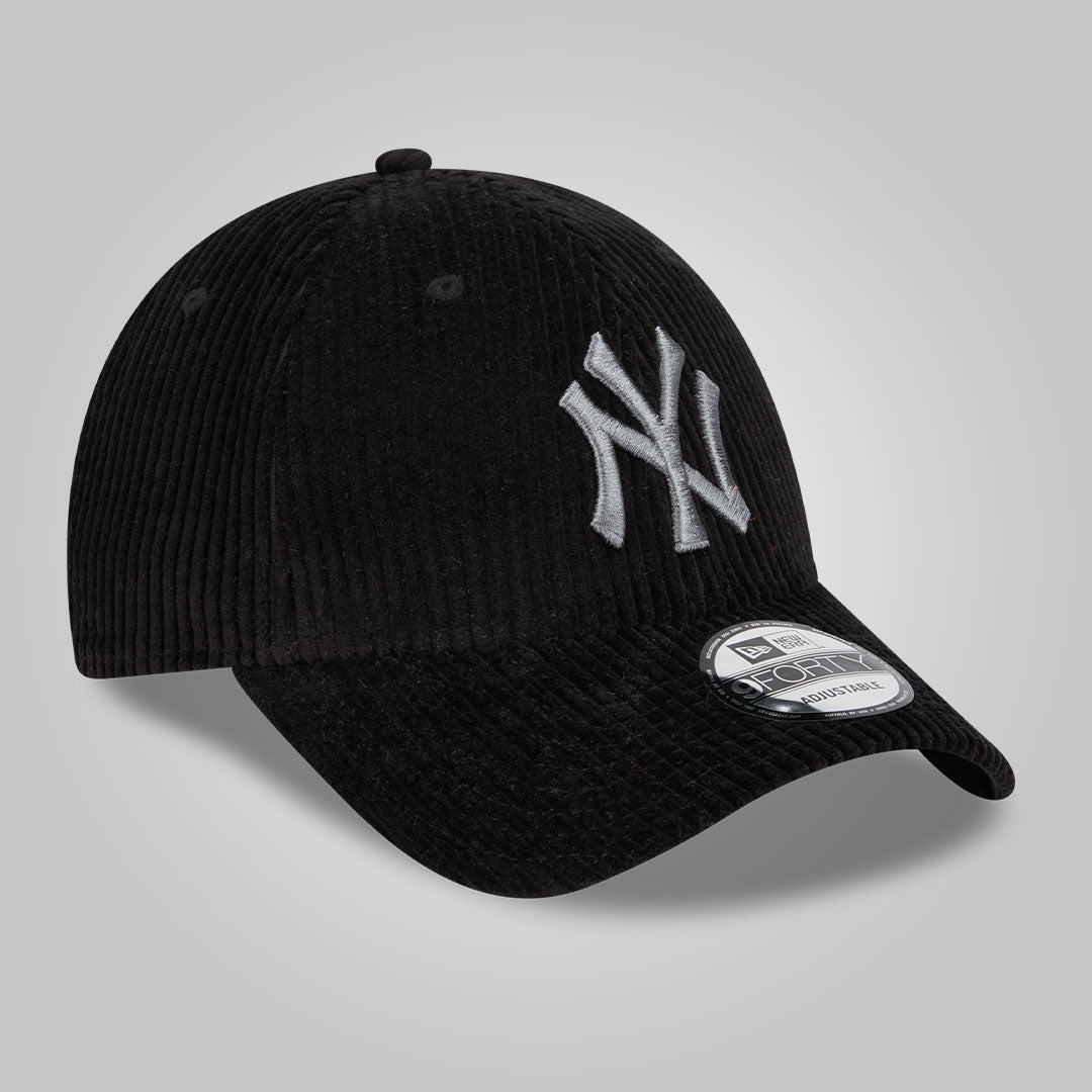 New York Yankees Wide Cord Black 9FORTY Adjustable Cap