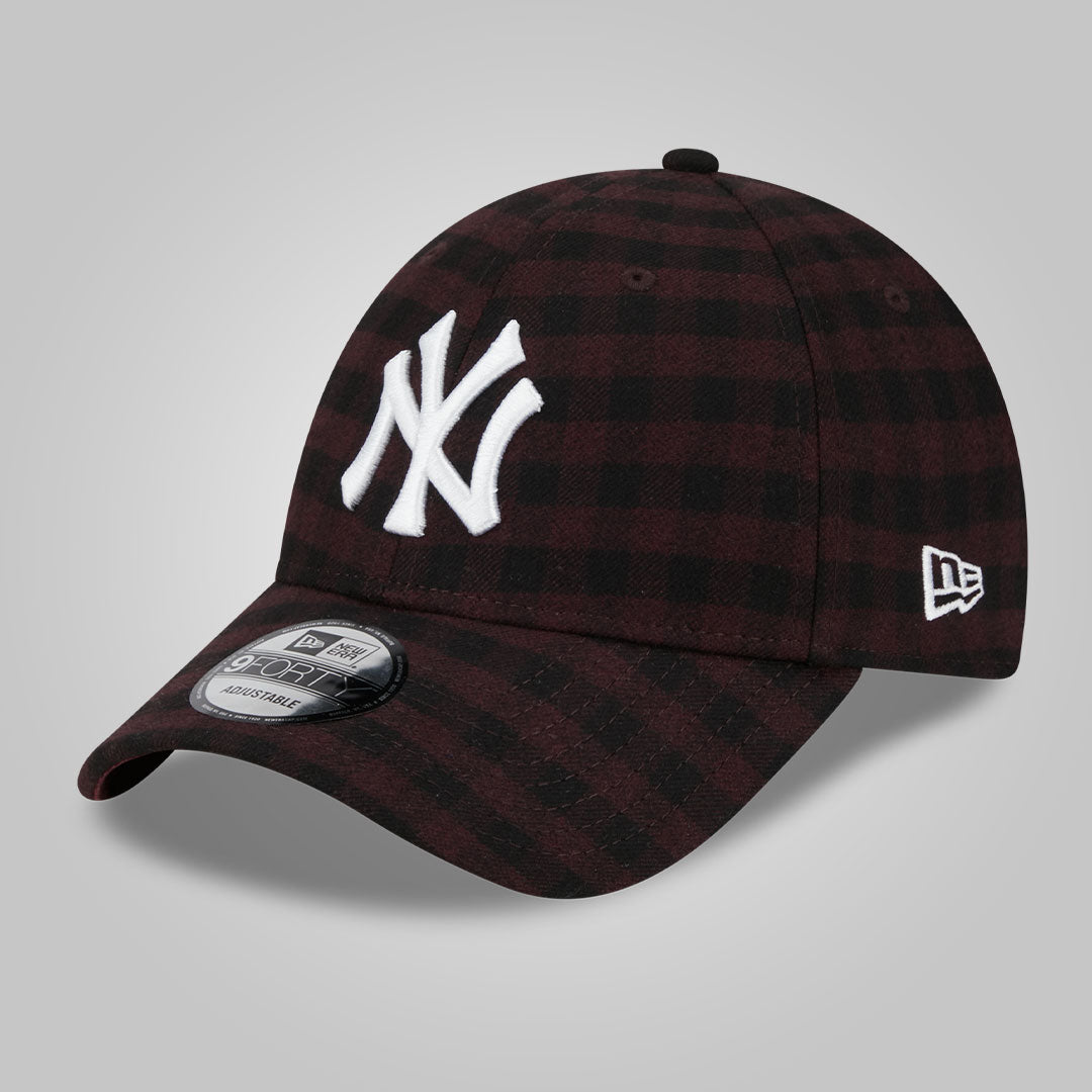 New York Yankees Flannel Brown 9FORTY Adjustable Cap