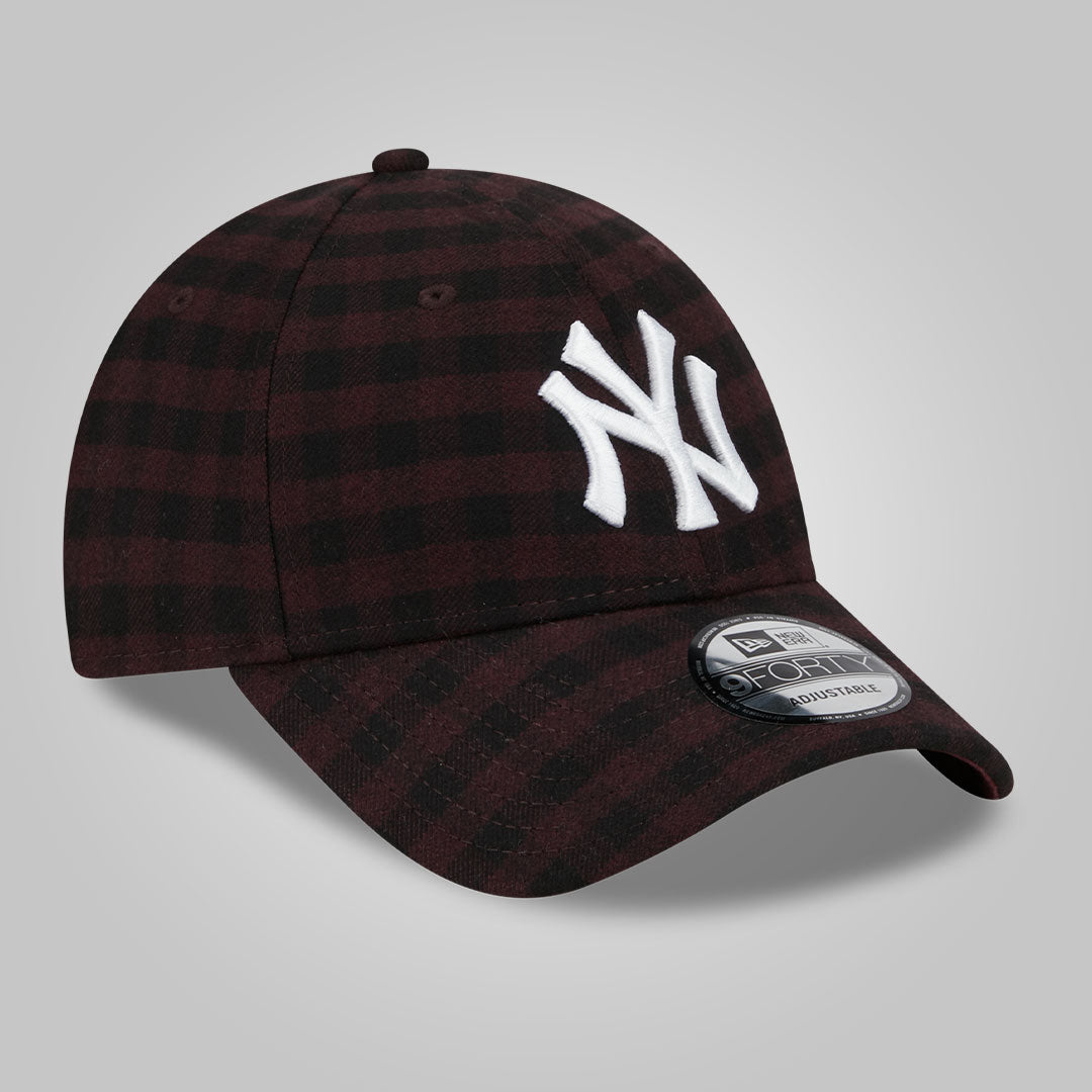 New York Yankees Flannel Brown 9FORTY Adjustable Cap