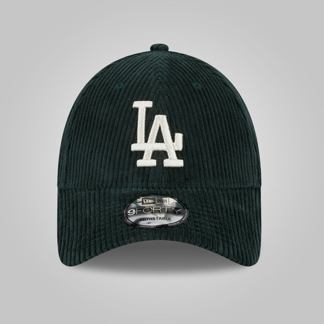 LA Dodgers Wide Cord Green 9FORTY Adjustable Cap