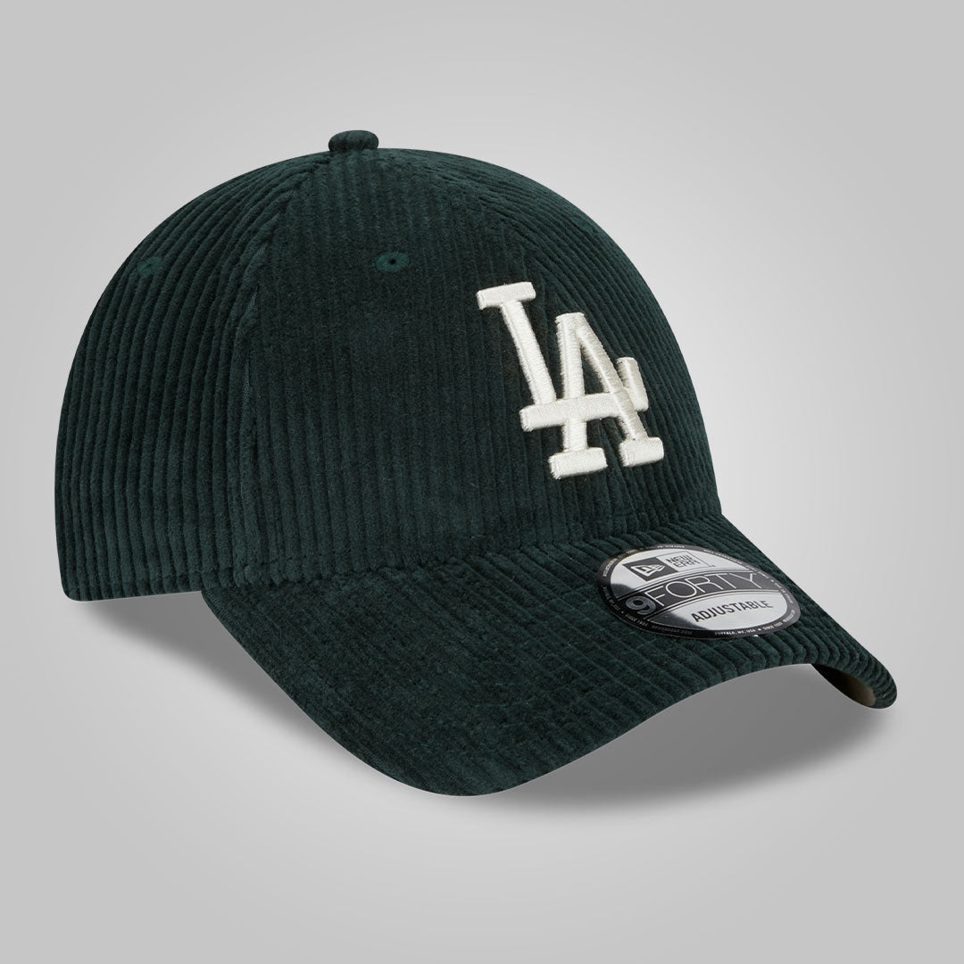 LA Dodgers Wide Cord Green 9FORTY Adjustable Cap