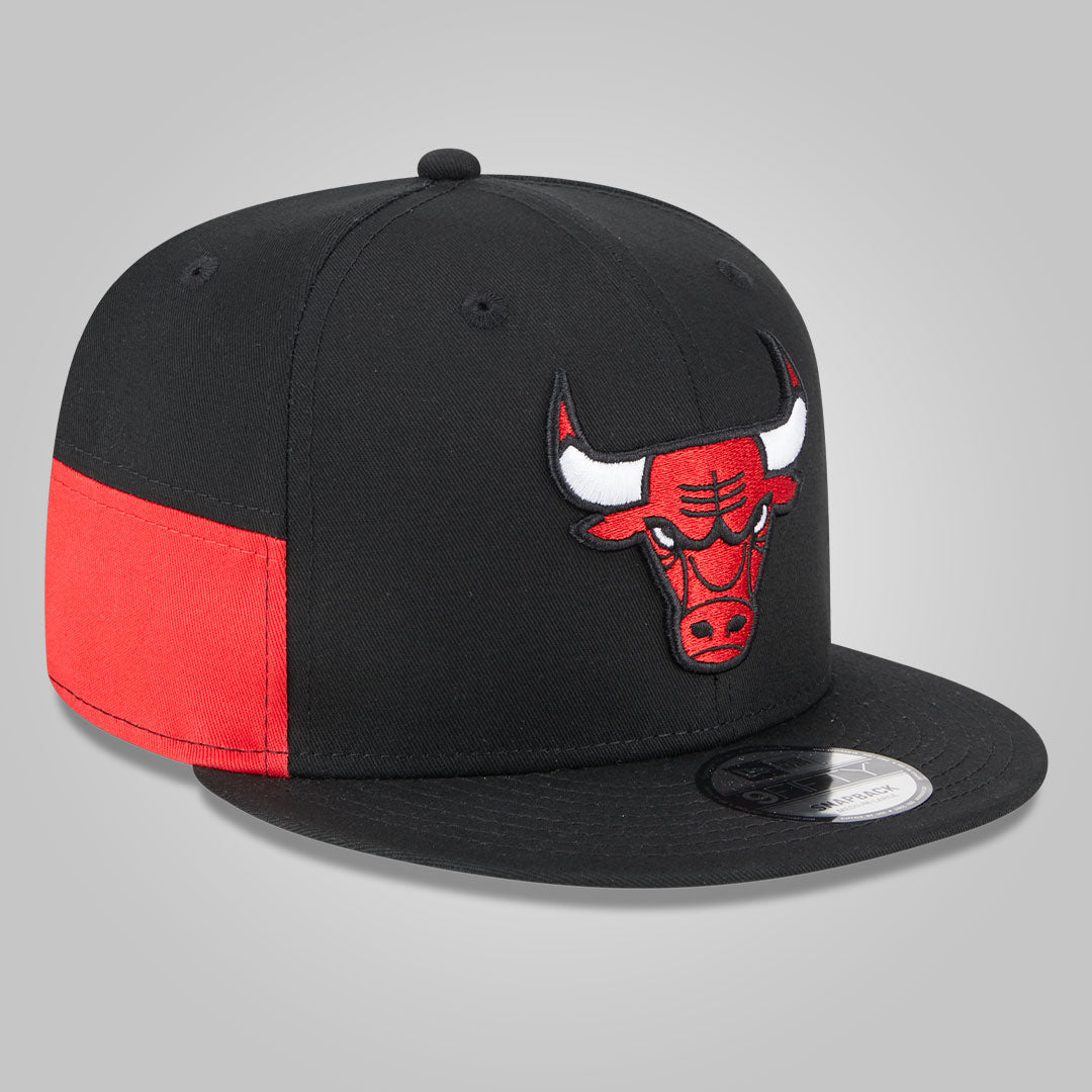 Chicago Bulls Multi Patch Black 9FIFTY Snapback Cap