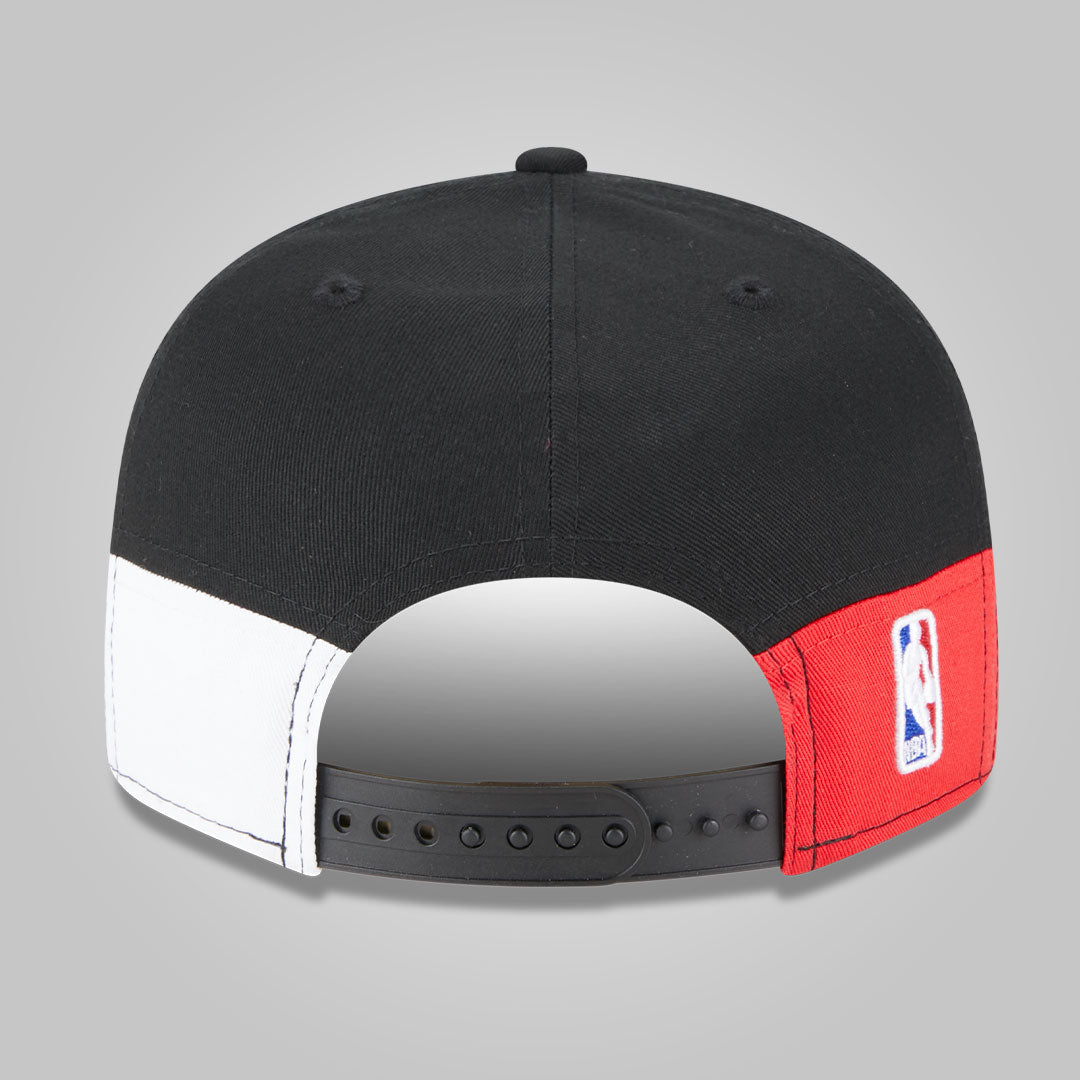 Chicago Bulls Multi Patch Black 9FIFTY Snapback Cap