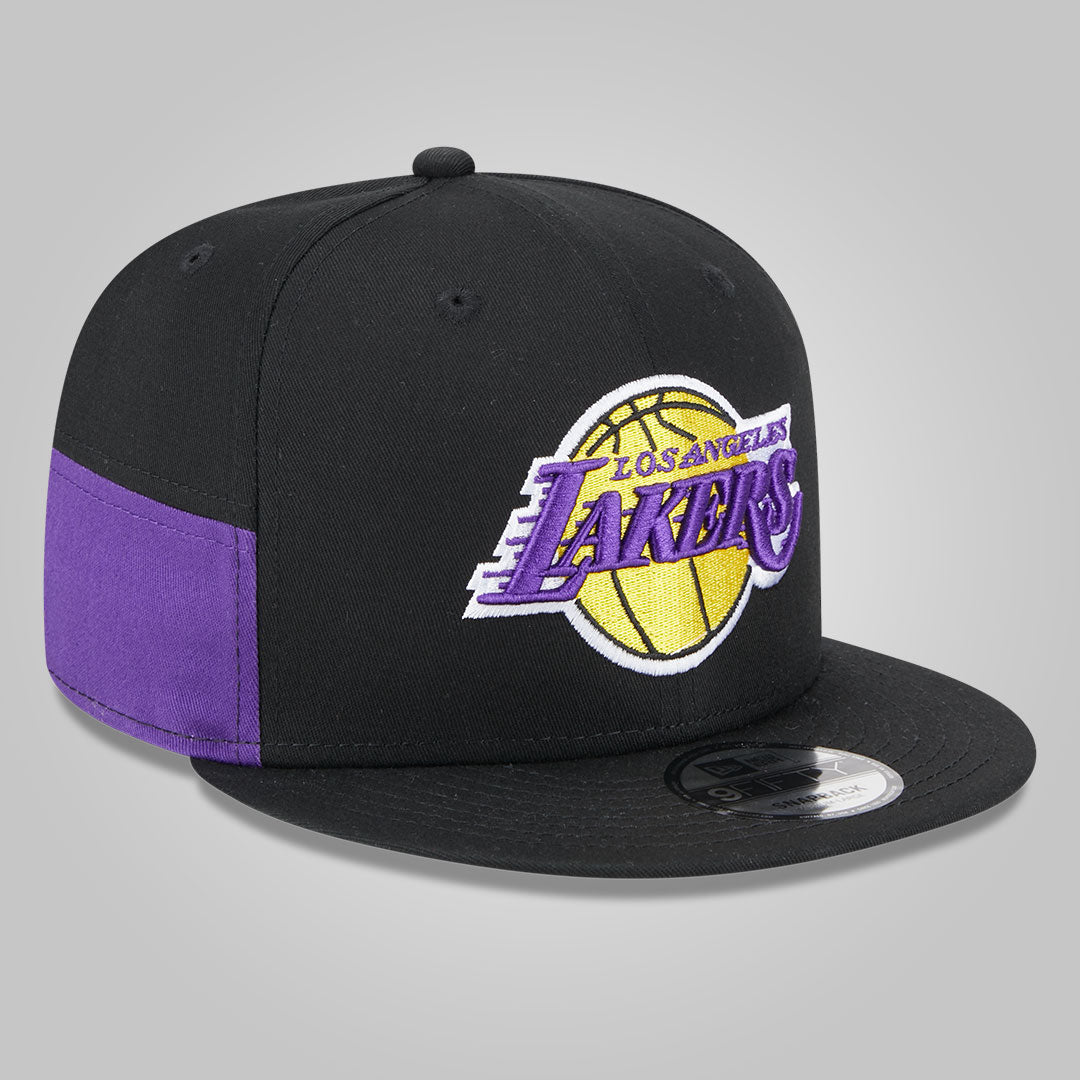 LA Lakers Multi Patch Black 9FIFTY Snapback Cap