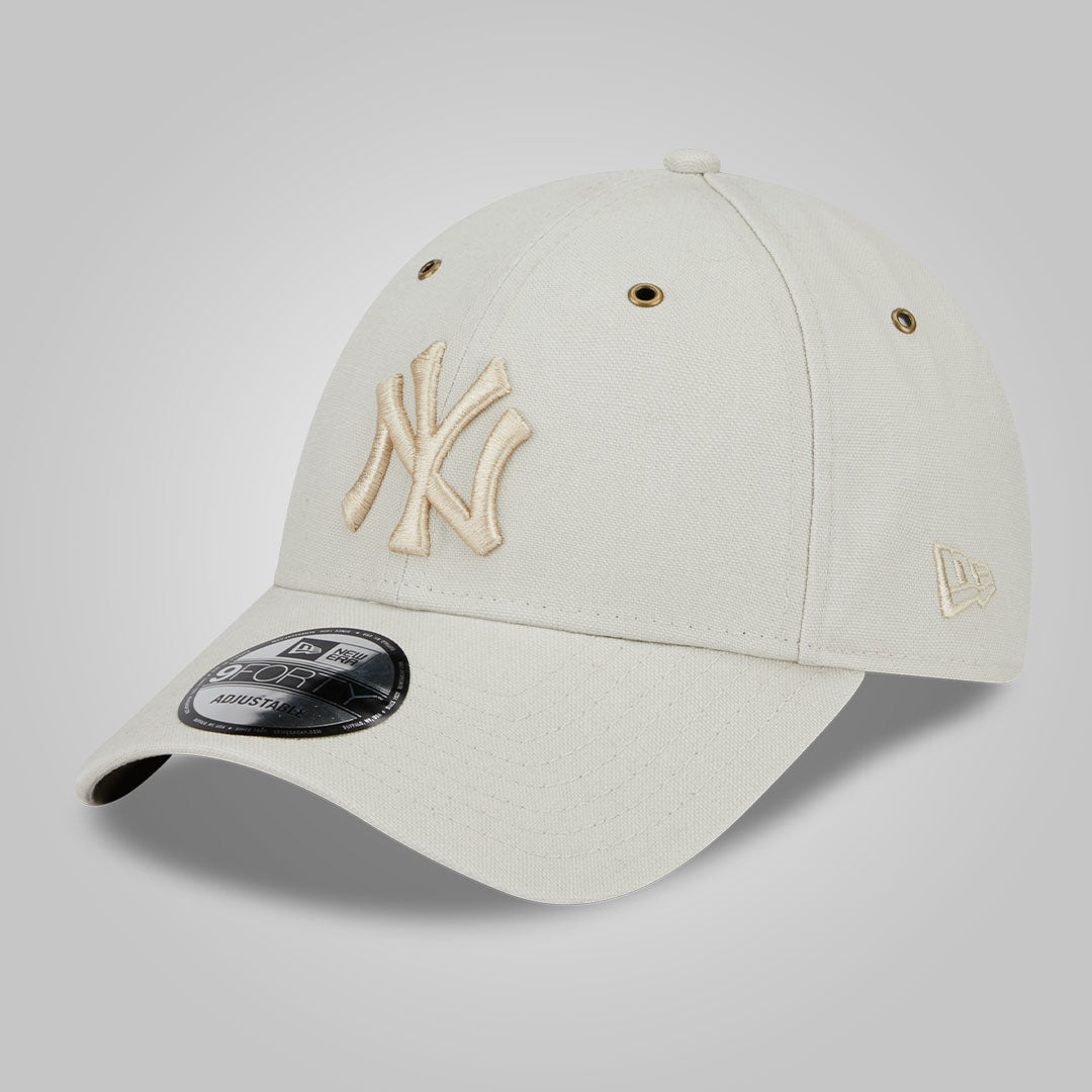 New York Yankees Washed Canvas Stone 9FORTY Adjustable Cap