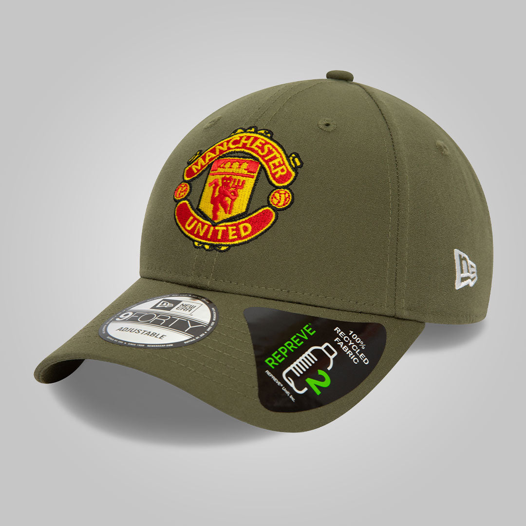 Manchester United Olive 9FORTY Adjustable Repreve Cap