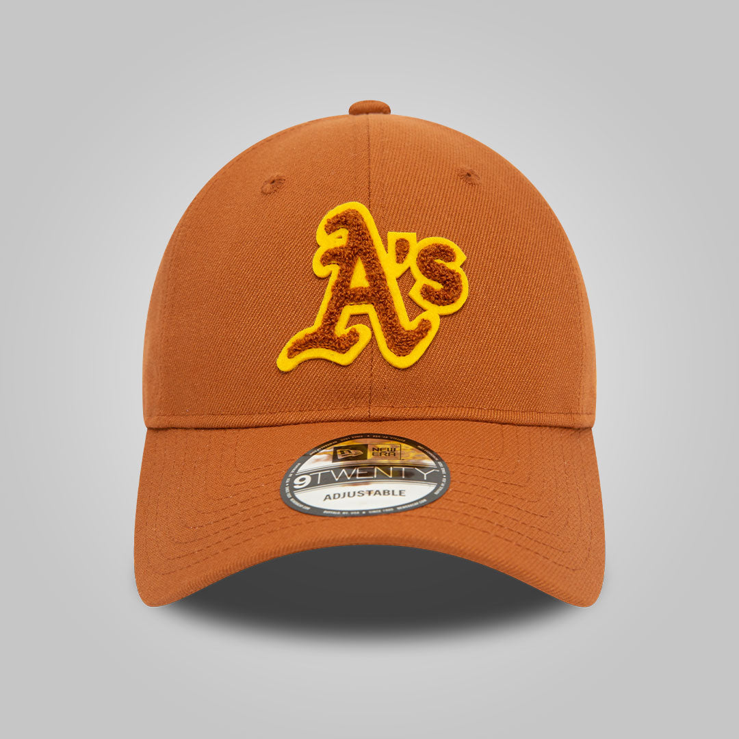 Oakland Athletics Boucle Brown 9TWENTY Adjustable Cap