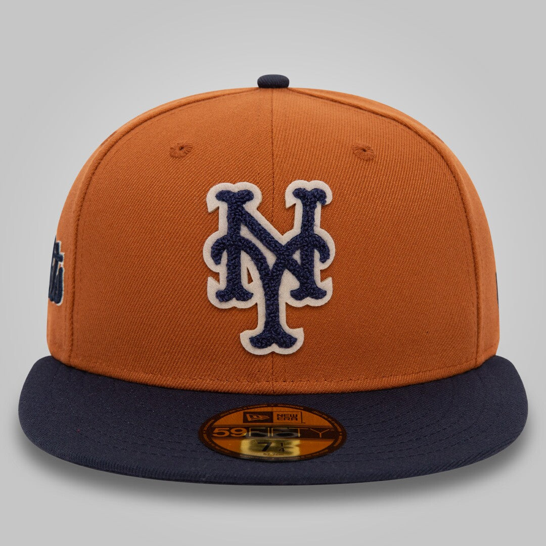 New York Mets Boucle Brown 59FIFTY Fitted Cap