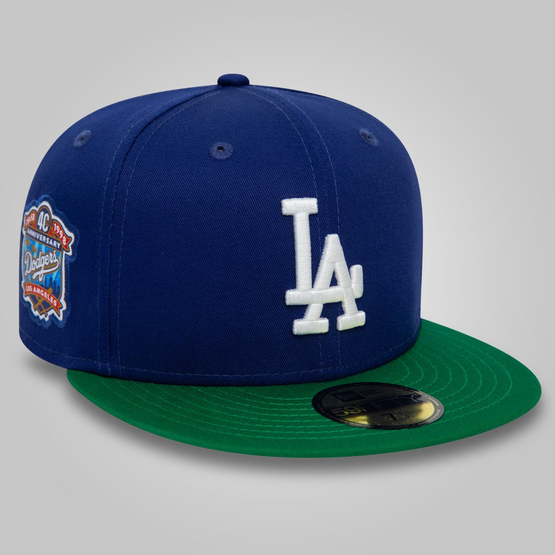 LA Dodgers MLB Team Colour Blue 59FIFTY Fitted Cap